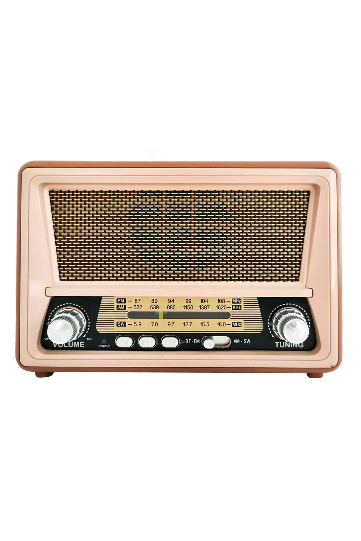 Elektronik Atölye RADYO NOSTALJİ ŞARJLI BT/USB/SD/AUX VM-515 CM-