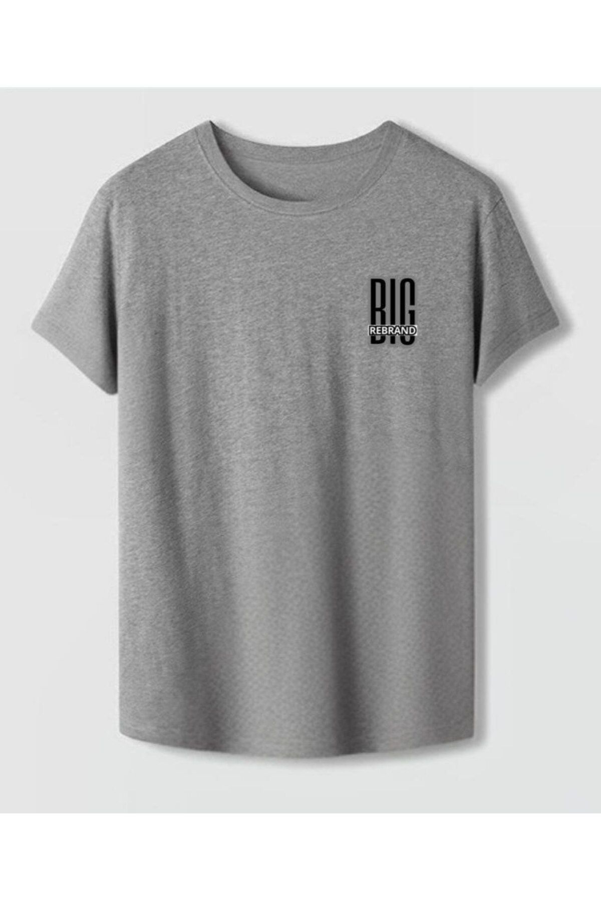 REBRAND Bisiklet Yaka Baskılı T-shirt Unisex Oversize