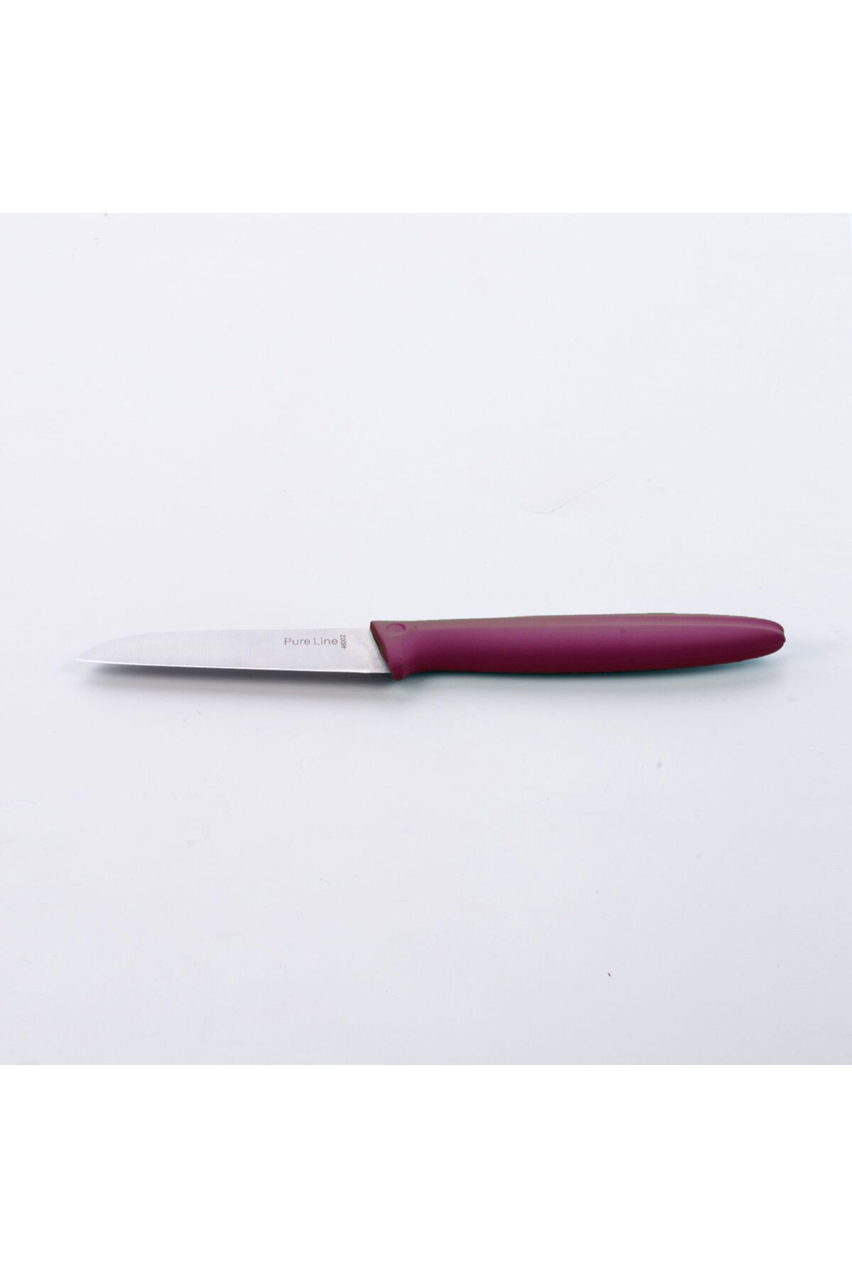 ASPARTAM Puree Line Küt Soyma Bıçağı - Bordo - 9 cm
