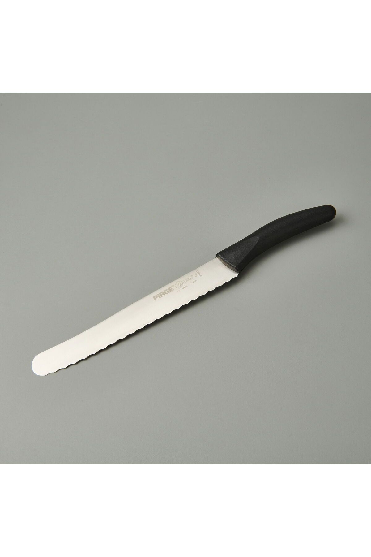 ASPARTAM Pirgee Deluxe Ekmek Bıçağı - Siyah - 18 cm