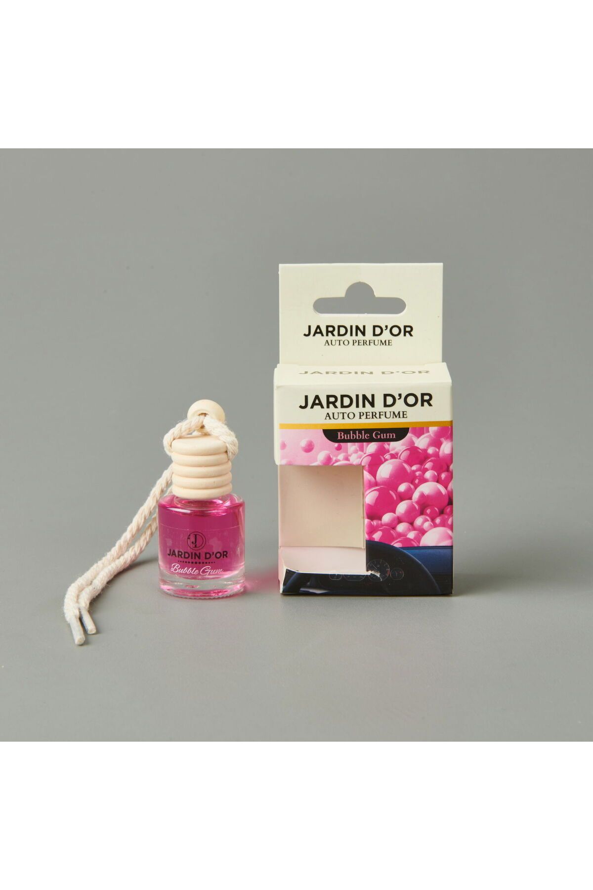ASPARTAM Jardinn D'or Bubble Gum Araba Kokusu - Şeffaf - 8 ml