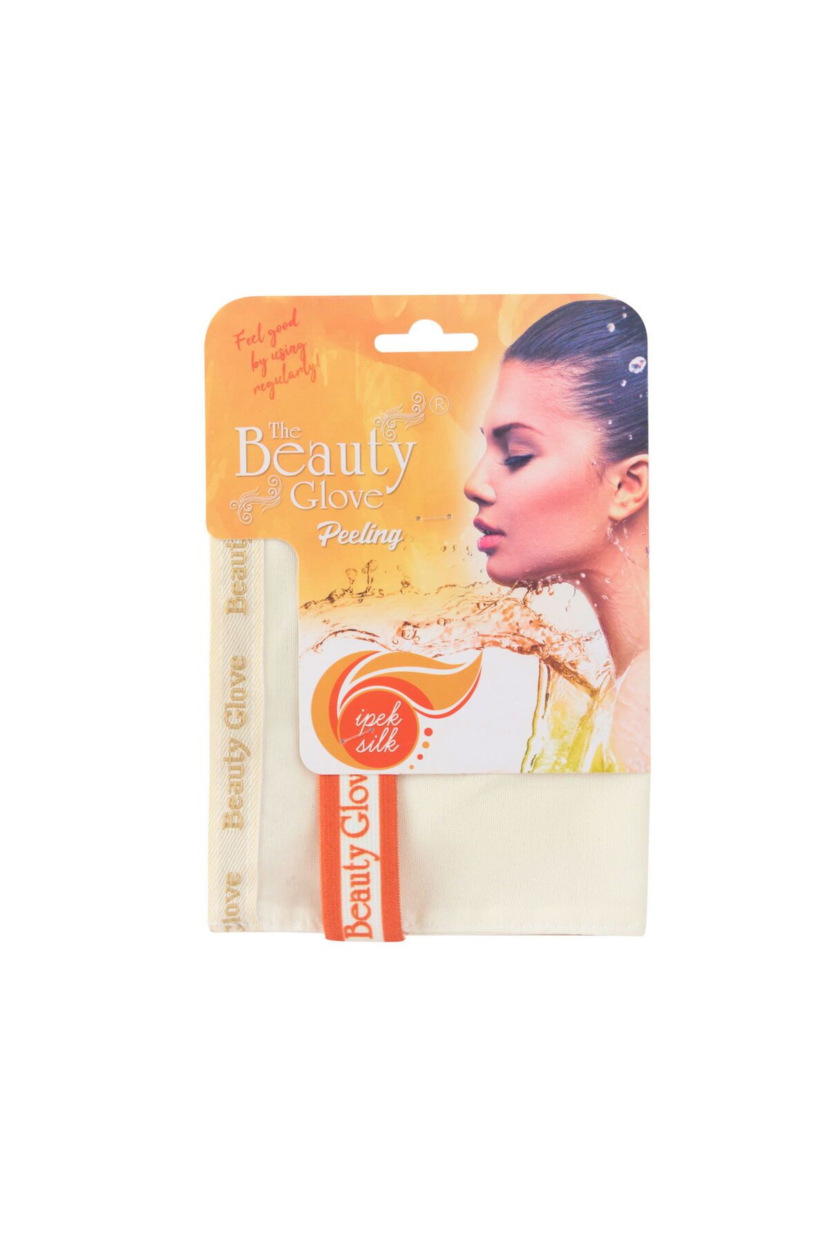 ASPARTAM Thee Beauty Glove Banyo Kesesi - Bej - 12x9 cm