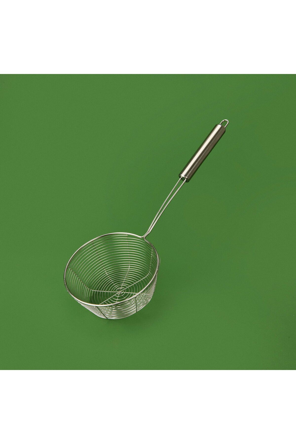 ASPARTAM Mienn Çelik Süzgeç - Inox - 16 cm