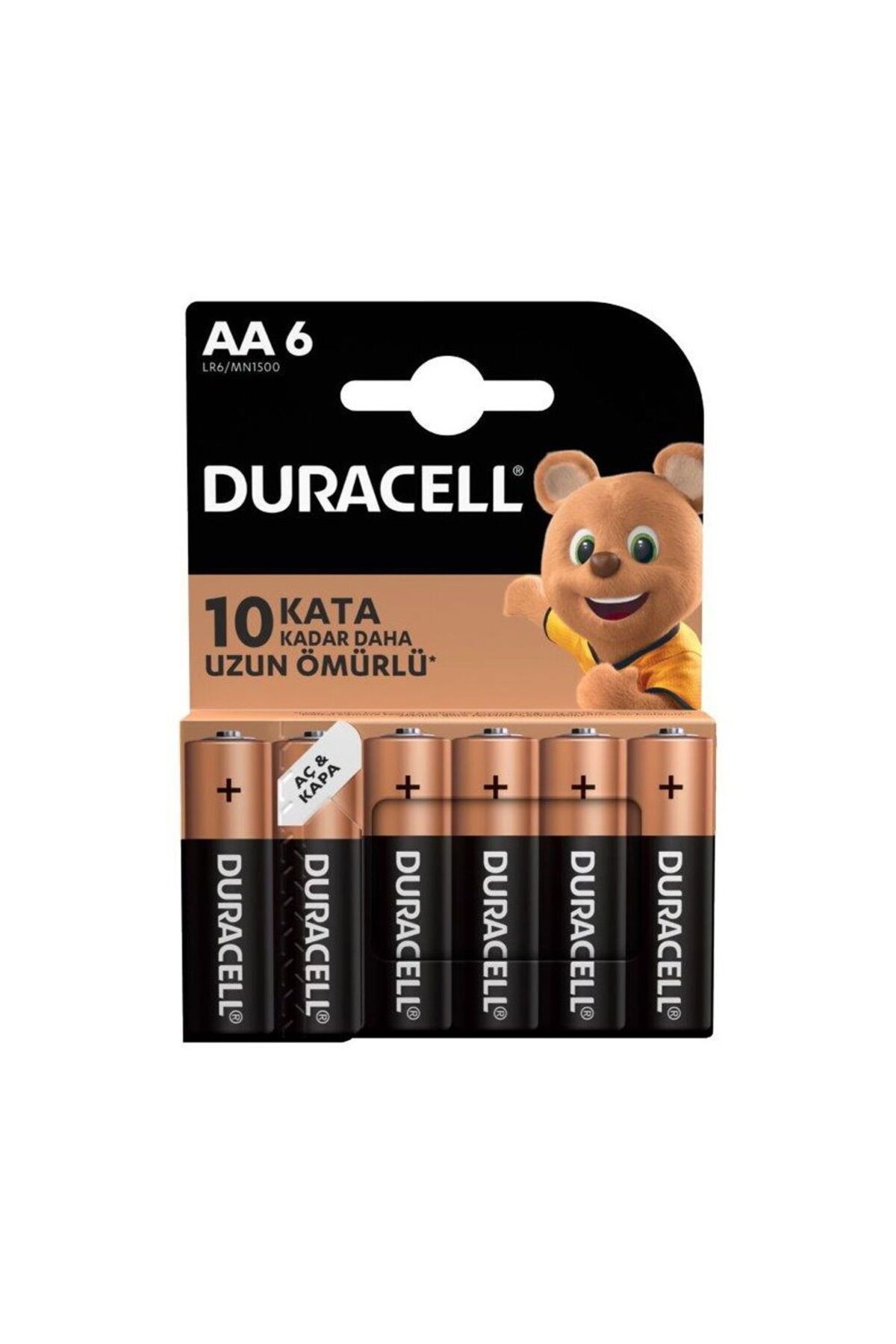 ASPARTAM Duracelll Basic 6'lı AA Kalem Pil