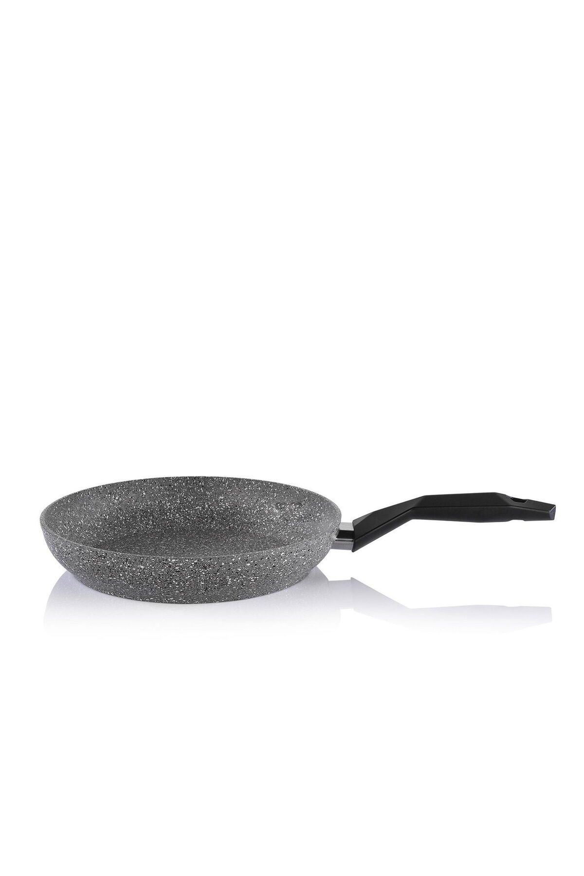 ASPARTAM Cory Yanmaz Yapışmaz Tava - Gri - 24 cm