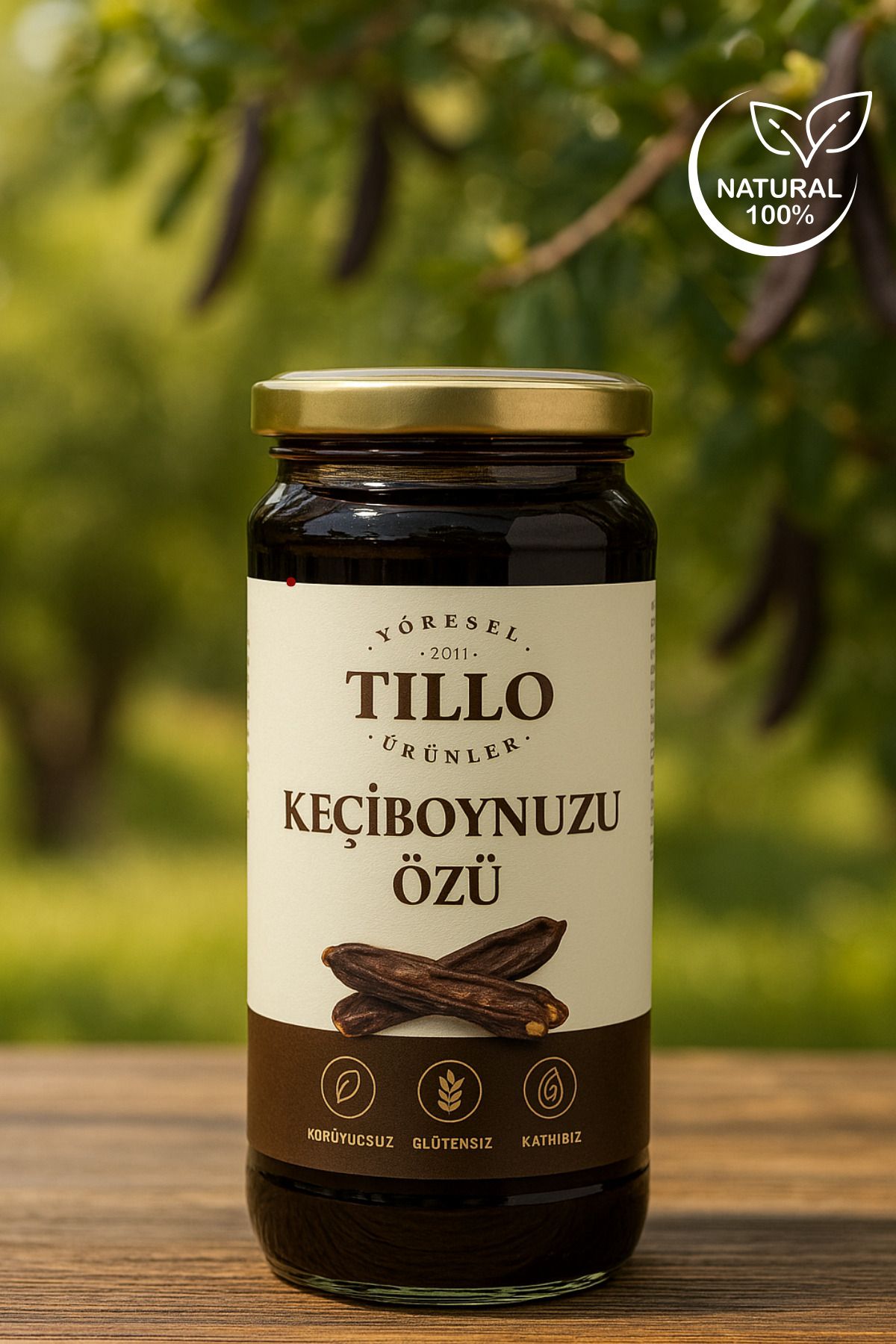 Tillo Yöresel Keçiboynuzu Özü (315 Gr)