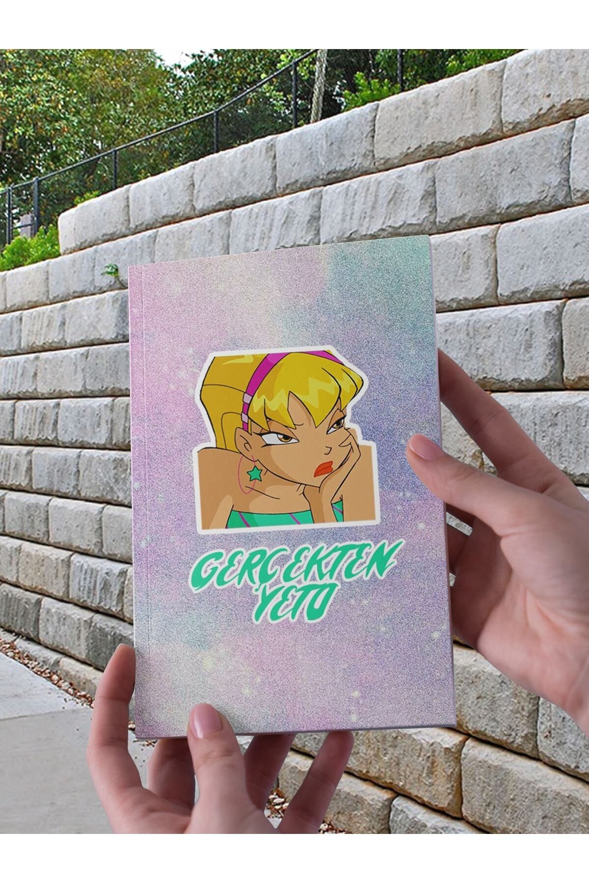 Ludios Winx Stella Yeto A5 Çizgisiz Defter(50 Sayfa)