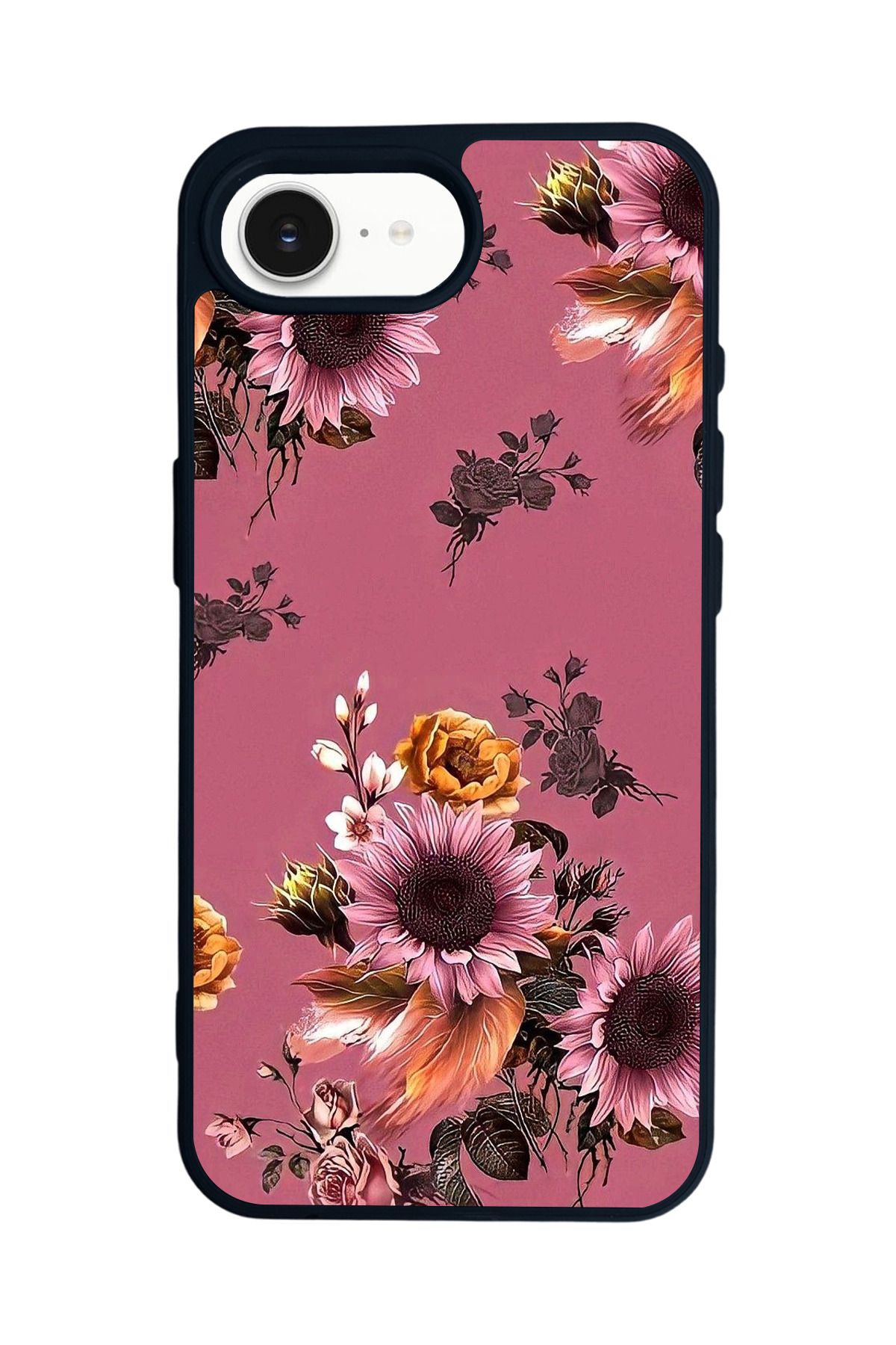 BGAKSESUAR Apple iPhone 16E Siyah Silikon Kılıf Çiziklere ve Darbelere Karşı Koruma