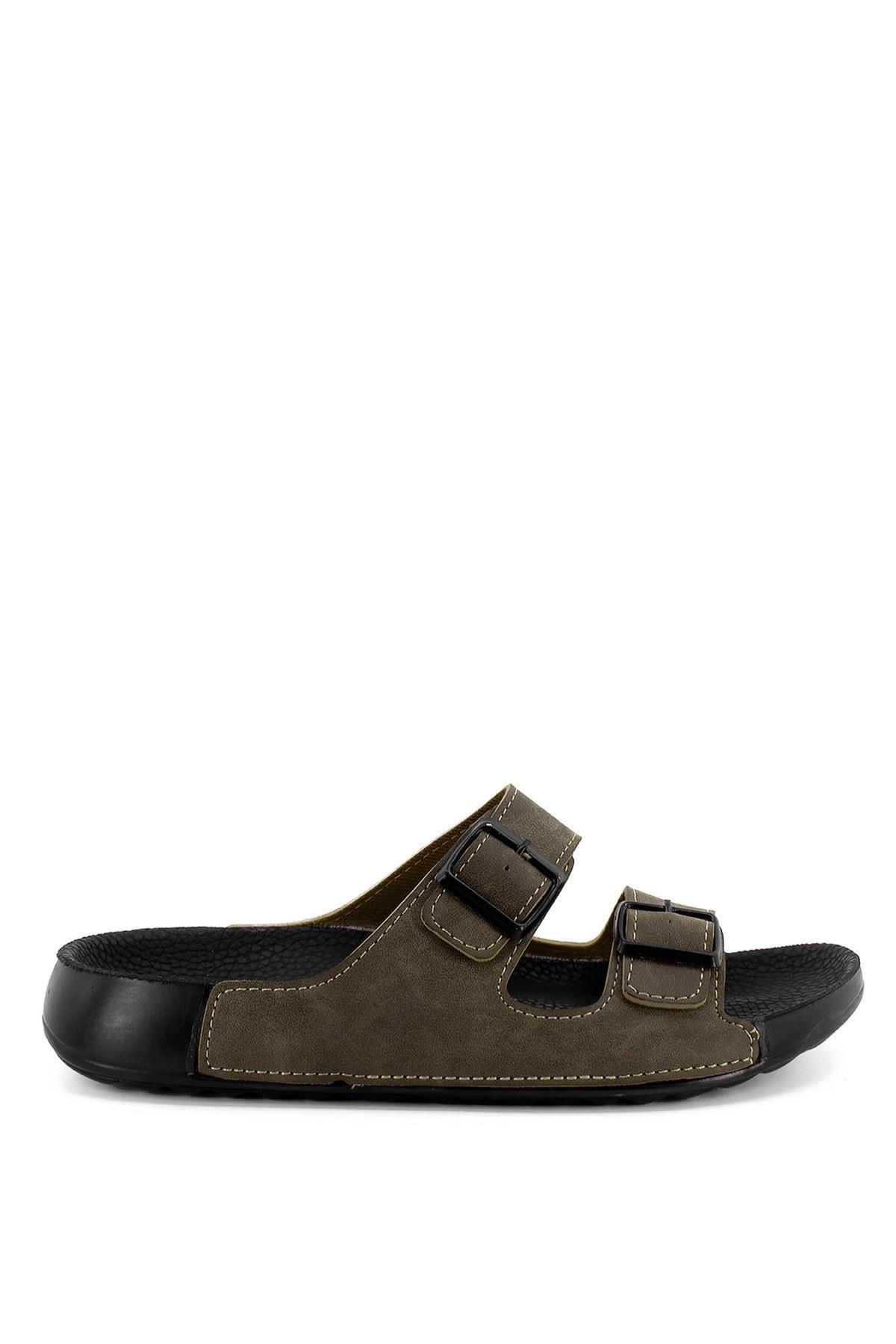 Lee Cooper Orthopedix 2013 Çift Bantlı Suya Dayanıklı Tokalı Unisex Terlik