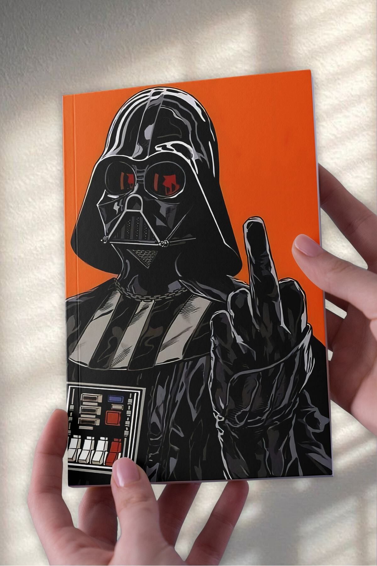 Ludios Darth Vader Tasarımlı Desenli A5 Çizgisiz Defter (50 Sayfa)
