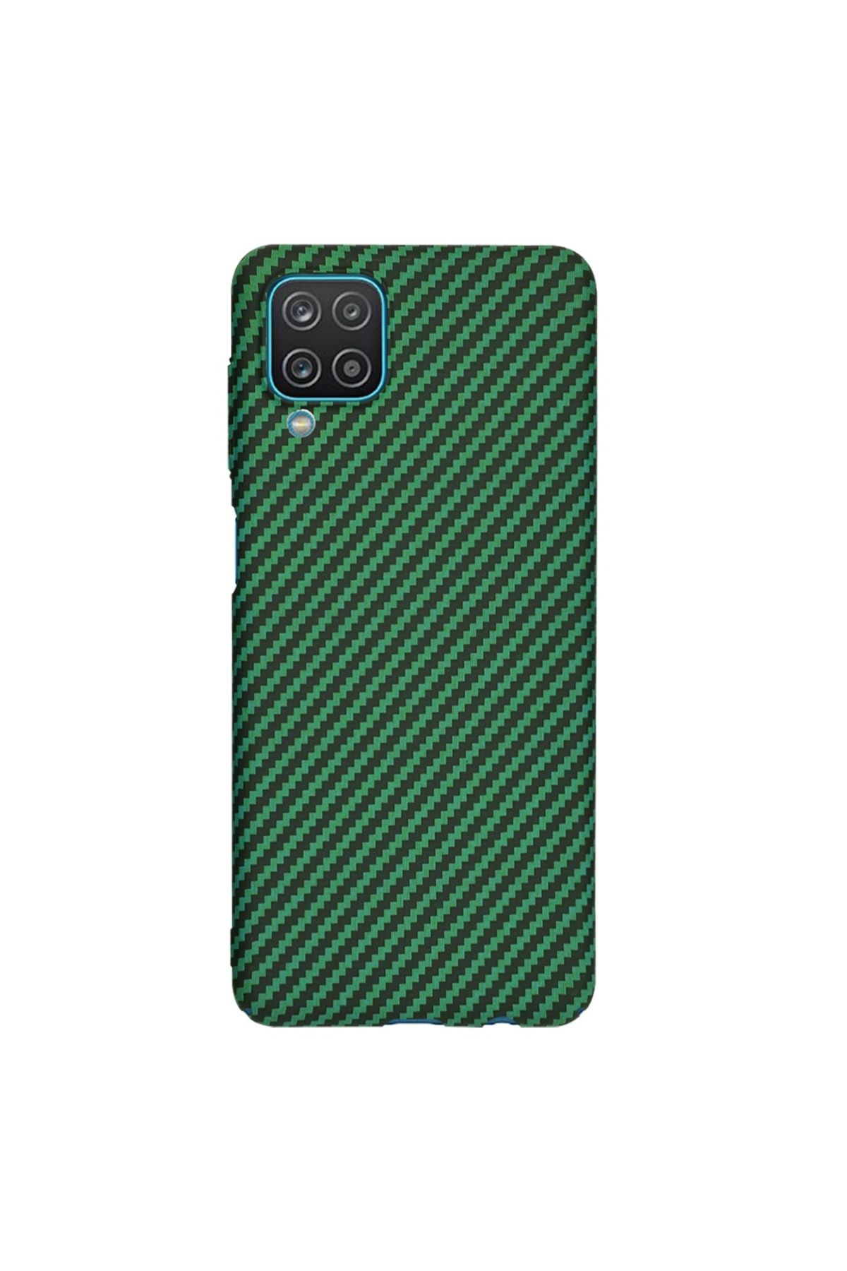 Techsuit-Case for Samsung Galaxy A12 / A12 Nacho / M12 / F12 - Techsuit Carbonite FiberShell - Green 3