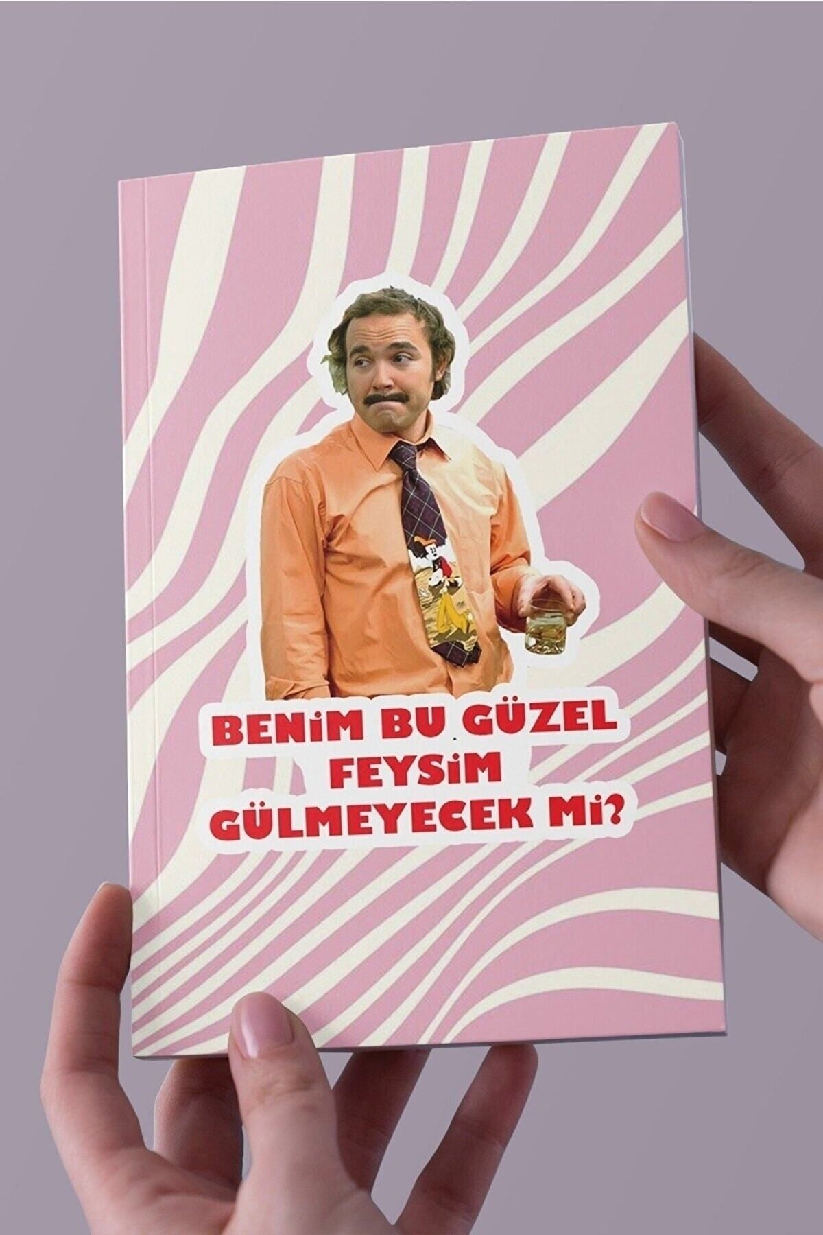 Ludios Burhan Altıntop Feysim Gülmeyecek Mi ? A5 Çizgisiz Defter (50 Sayfa)