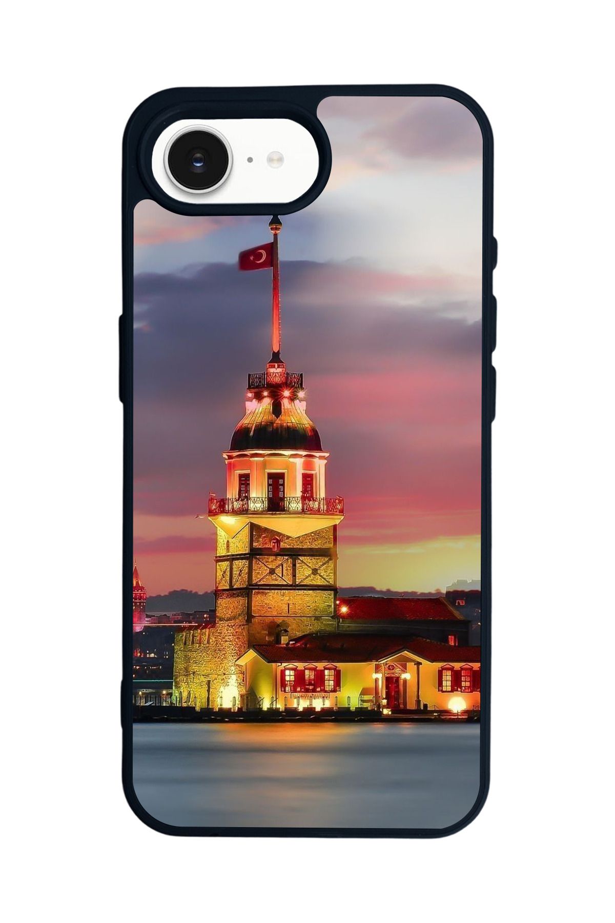BGAKSESUAR Apple iPhone 16E Siyah Silikon Kılıf Çiziklere ve Darbelere Karşı Koruma