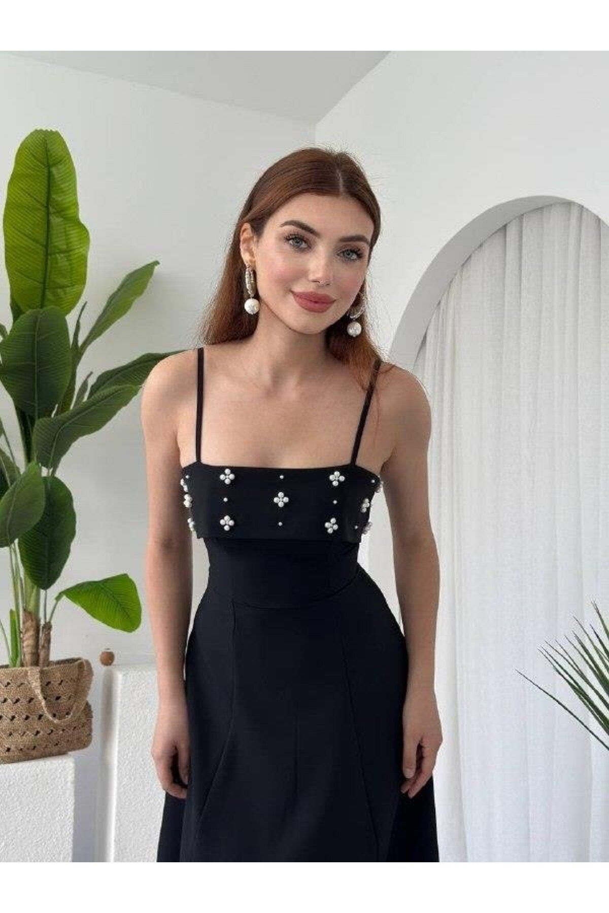 jupiter global bazaar Acco Taş Detaylı Elbise
