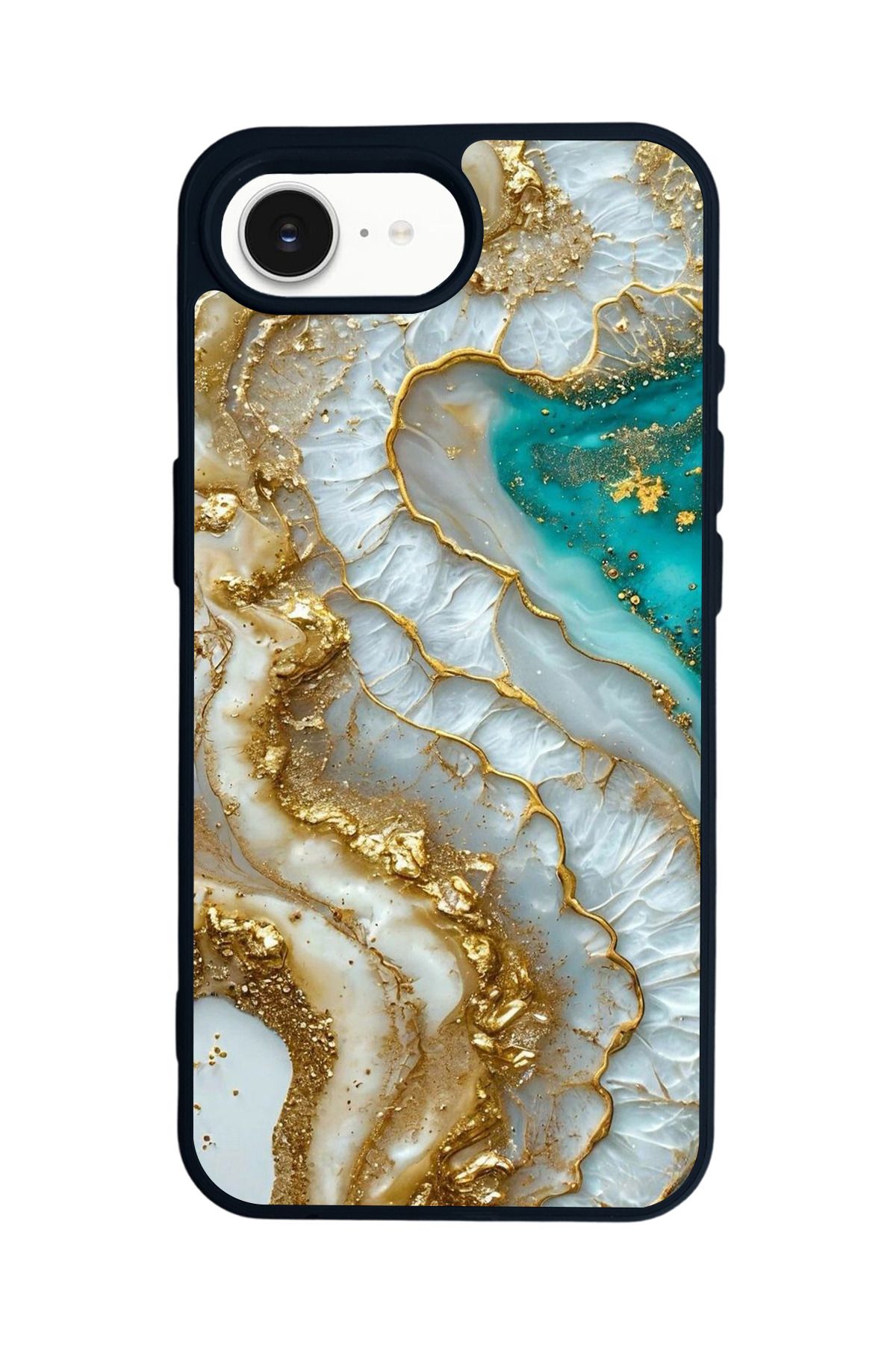 BGAKSESUAR Apple iPhone 16E Siyah Silikon Kılıf Çiziklere ve Darbelere Karşı Koruma