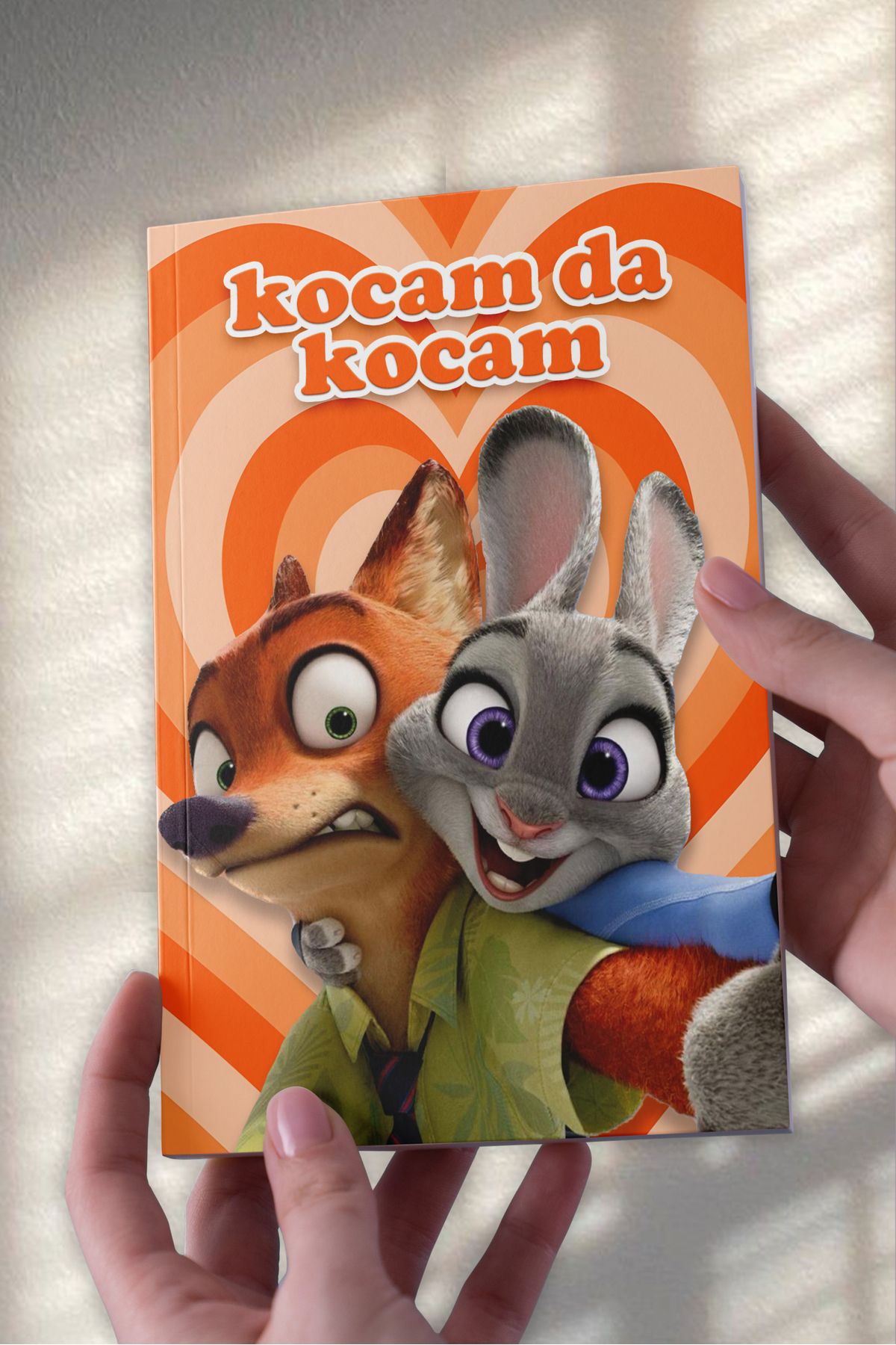 Ludios Zootropolis Kocam da Kocam A5 Çizgisiz Günlük Hediyelik Defter (50 Sayfa)