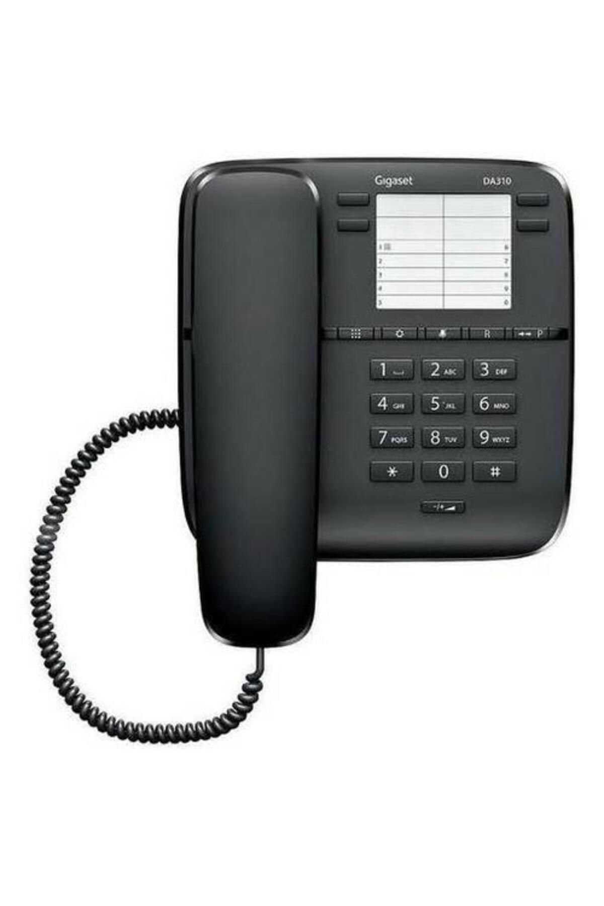 GIGASET DA310 Duvar Tipi Masaüstü Telefon Siyah