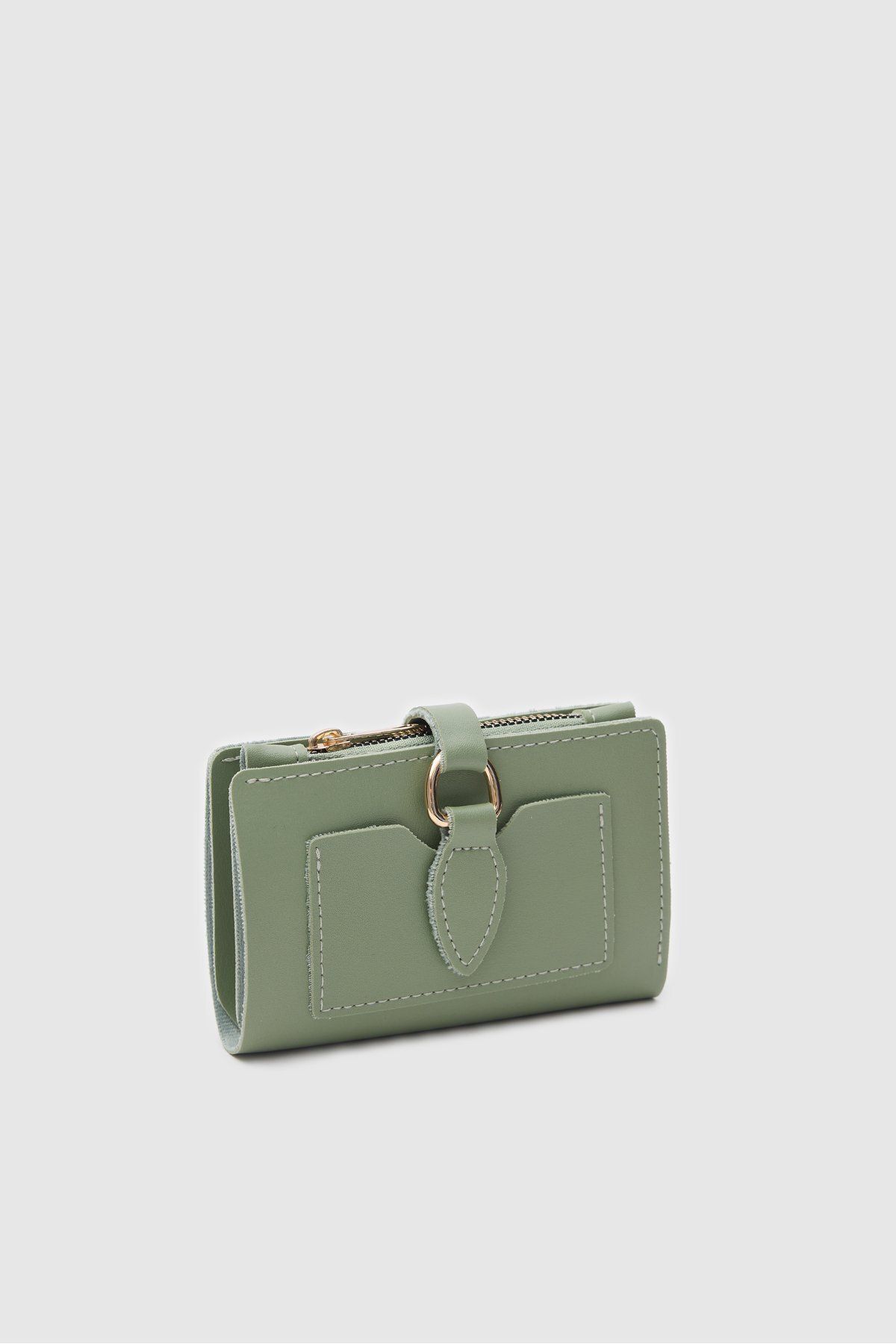 کیف پول زنانه مینی رنگ نعناع AFRA OLLBAG
