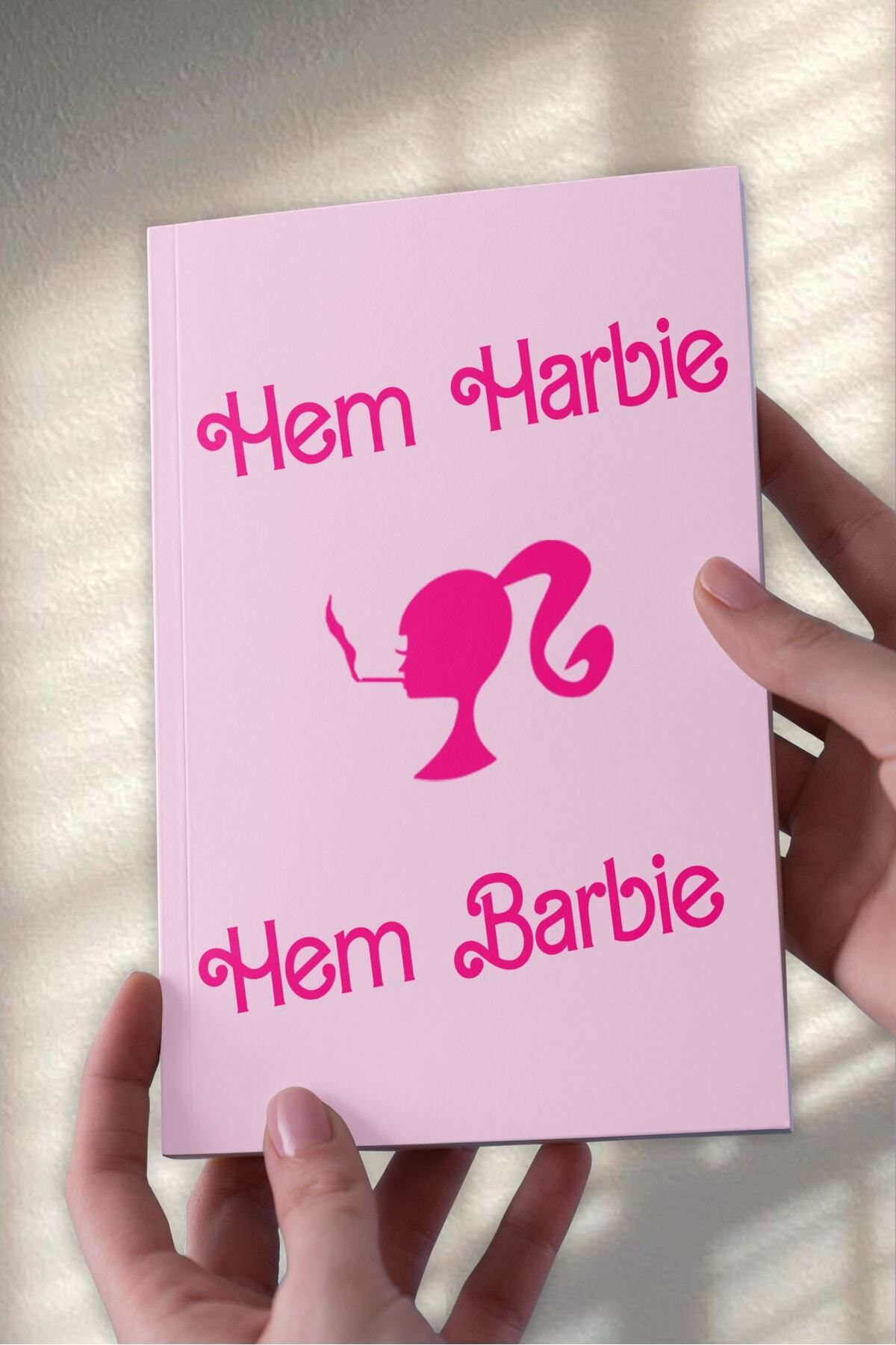 Ludios Harbi Barbi Tasarımlı Desenli A5 Çizgisiz Defter (50 Sayfa)