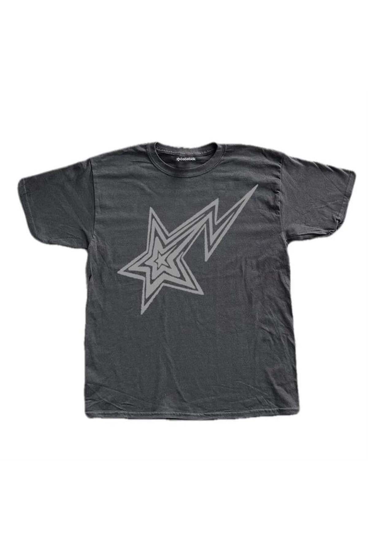 BALİNA Füme Vectorel Comet (Unisex) T-Shirt THE SOLO
