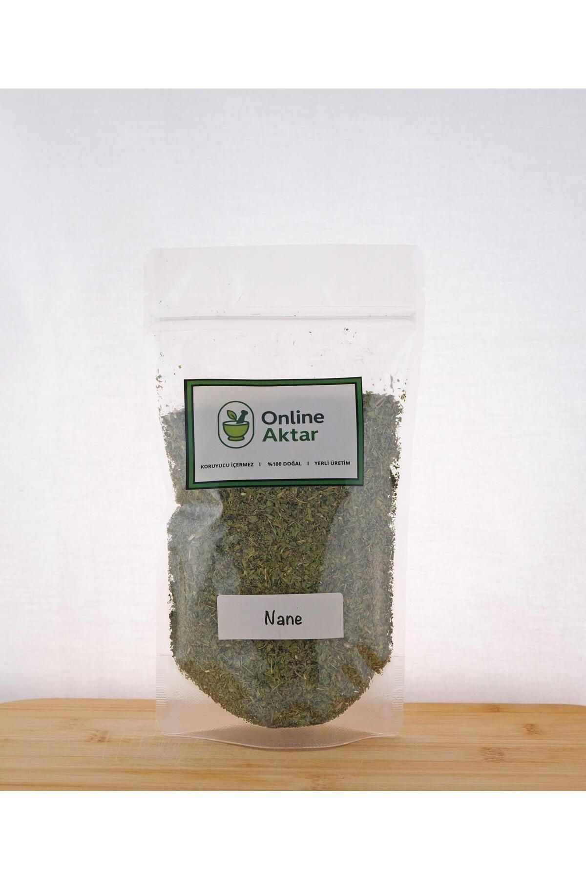 ONLİNE AKTAR KURU NANE 80 GR (Doğal, Katkısız, Yerli Üretim)