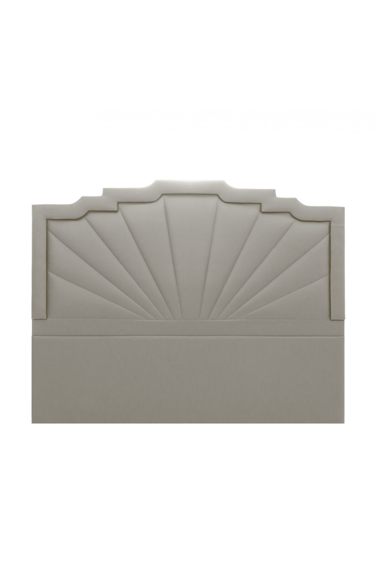 House One-H007 | Velvet headboard - Beige 1