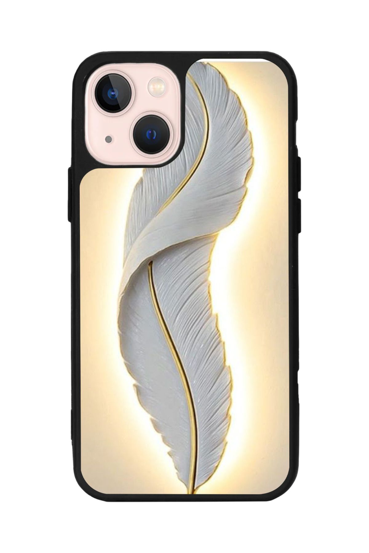 Aksel Kılıf Apple iPhone 15 Plus Uyumlu Baskılı,Mat Siyah,Yumuşak Silikon,Koruyucu,Şok Emici Kapak,Kılıf