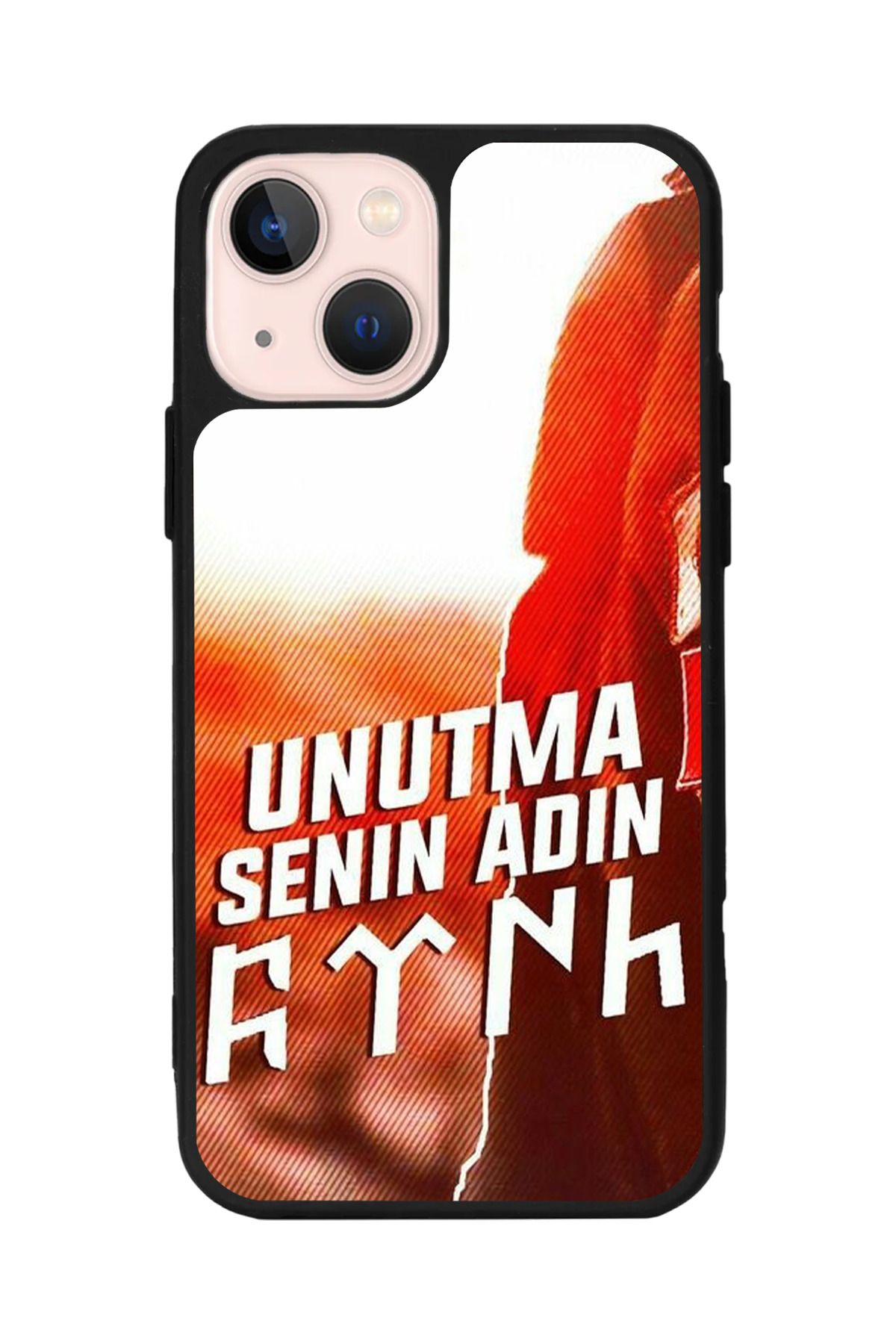 Aksel Kılıf Apple iPhone 15 Plus Uyumlu Baskılı,Mat Siyah,Yumuşak Silikon,Koruyucu,Şok Emici Kapak,Kılıf