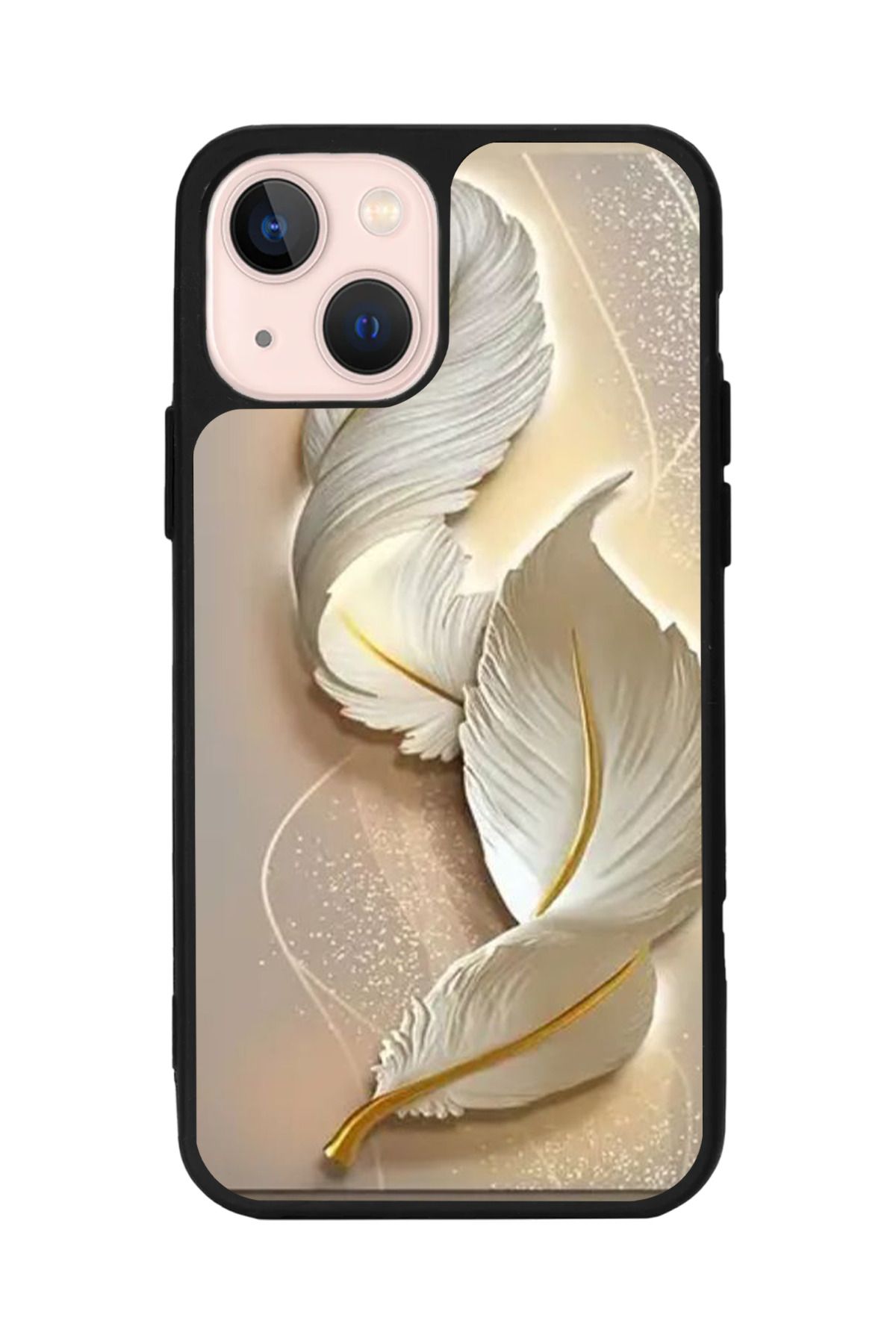 Aksel Kılıf Apple iPhone 15 Plus Uyumlu Baskılı,Mat Siyah,Yumuşak Silikon,Koruyucu,Şok Emici Kapak,Kılıf