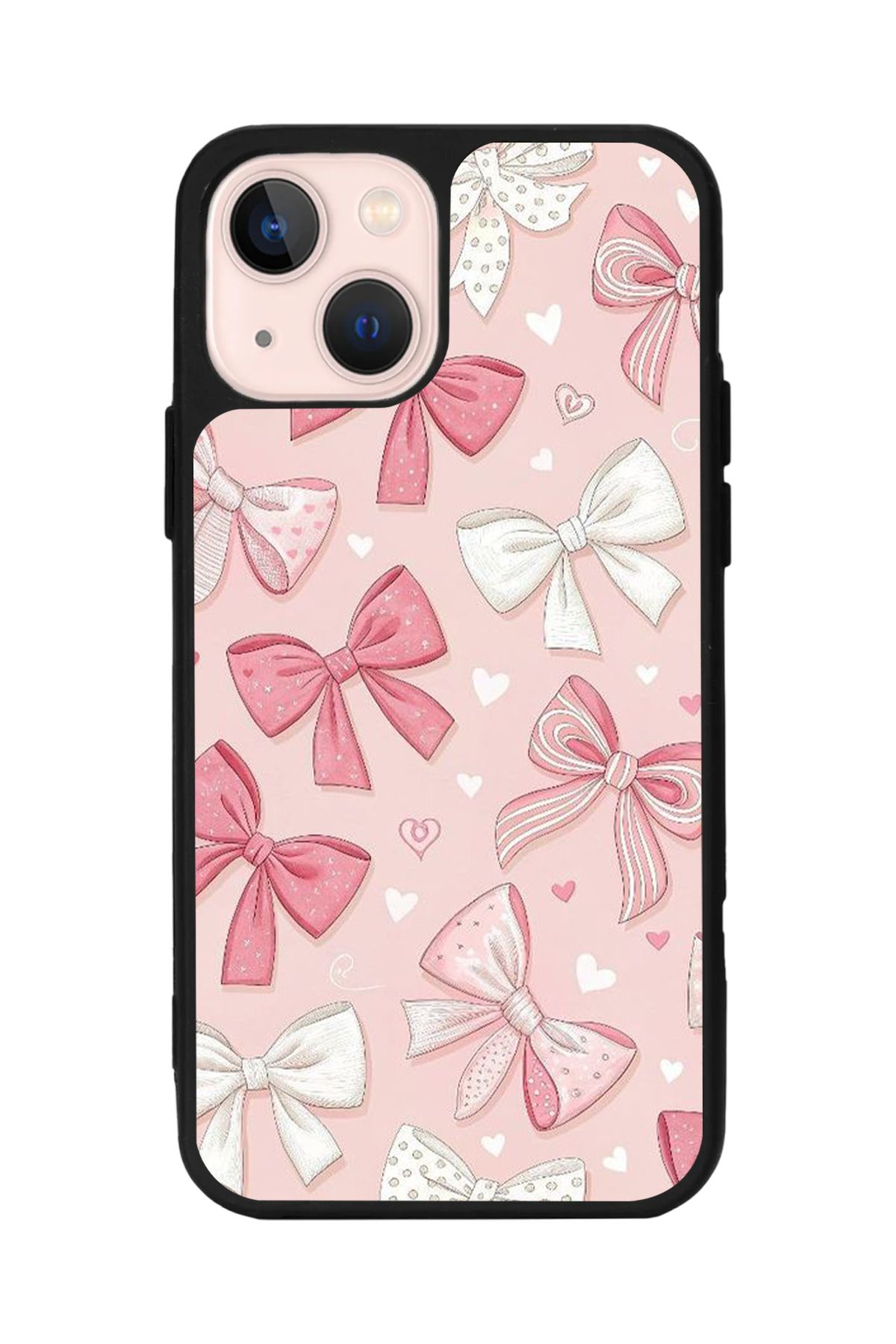 Aksel Kılıf Apple iPhone 15 Plus Uyumlu Baskılı,Mat Siyah,Yumuşak Silikon,Koruyucu,Şok Emici Kapak,Kılıf