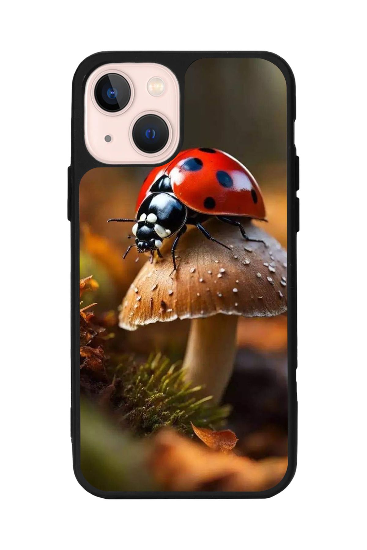 Aksel Kılıf Apple iPhone 15 Plus Uyumlu Baskılı,Mat Siyah,Yumuşak Silikon,Koruyucu,Şok Emici Kapak,Kılıf