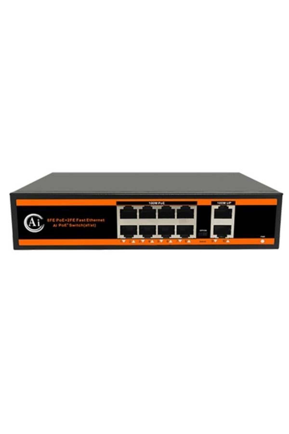 opencart Yeni Opencart Nd1P802Alf-8*10/100M Bit Ports 2*10/100M Uplink Port Watchdog Poe Switch Kampanya!!!