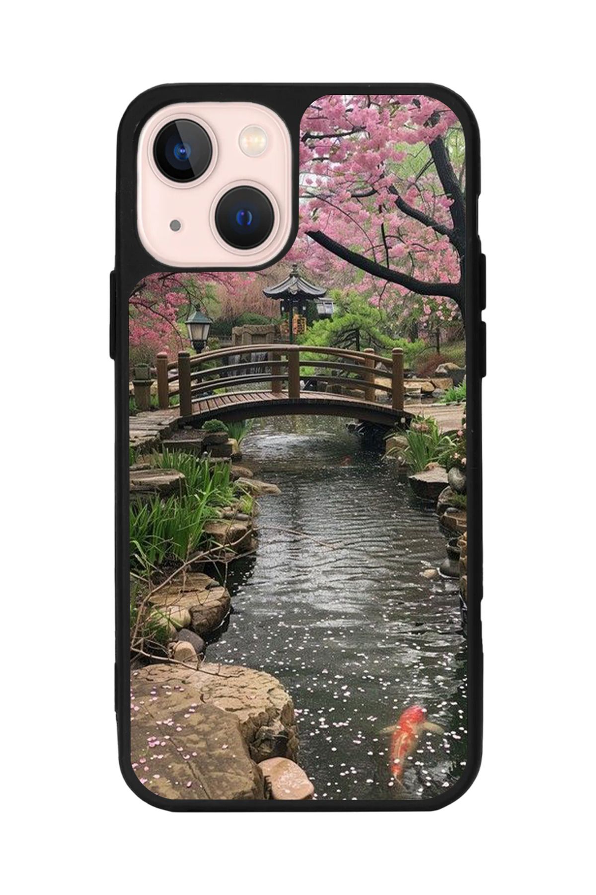 Aksel Kılıf Apple iPhone 15 Plus Uyumlu Baskılı,Mat Siyah,Yumuşak Silikon,Koruyucu,Şok Emici Kapak,Kılıf
