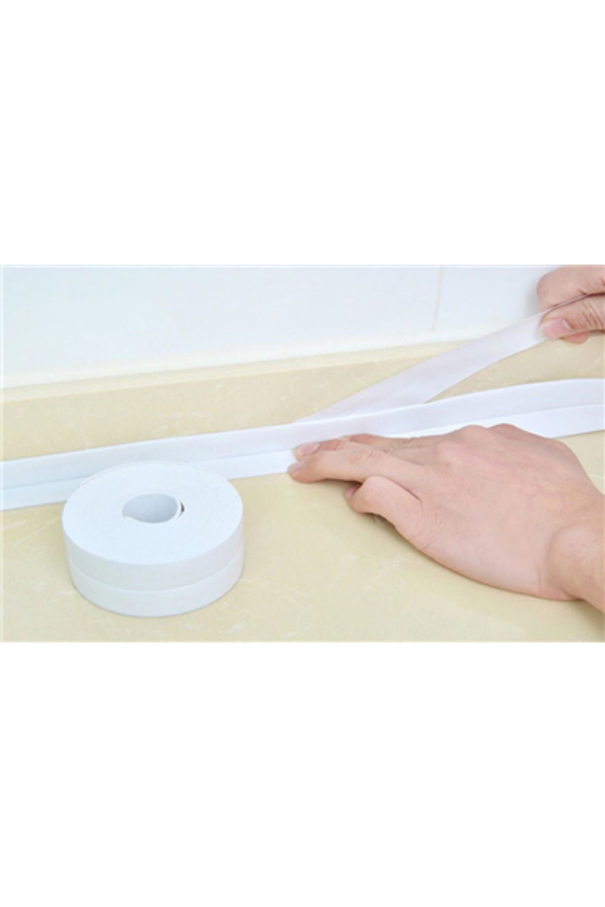 ESZ LİFE BEYAZ Su Sızdırmaz Lavabo Kenar Bandı (KUTUSUZ)(3.2m)