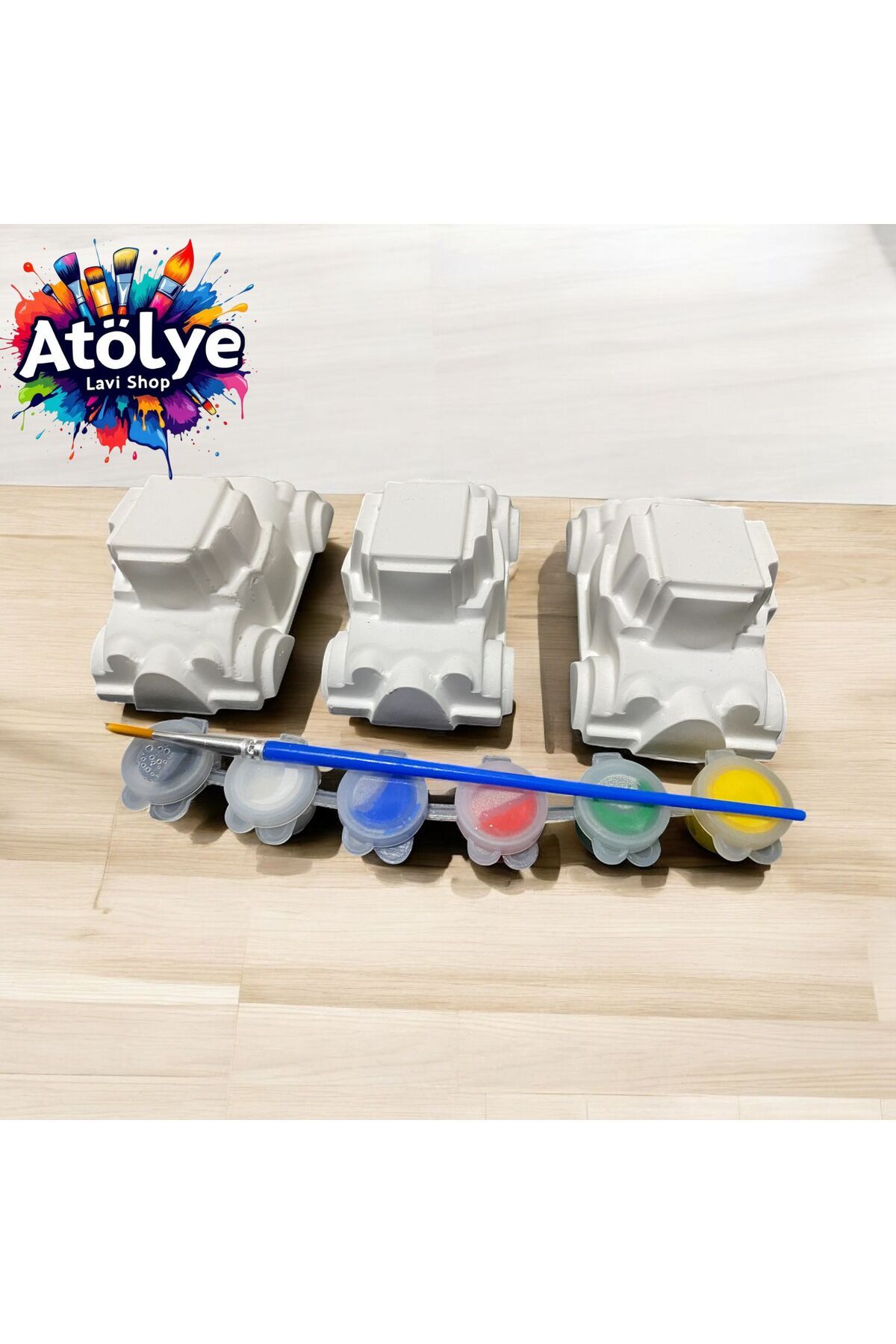 Atölye Lavi Shop ARAZİ ARAÇLARI XXL ANNE ÇOCUK ETKİNLİK SETİ