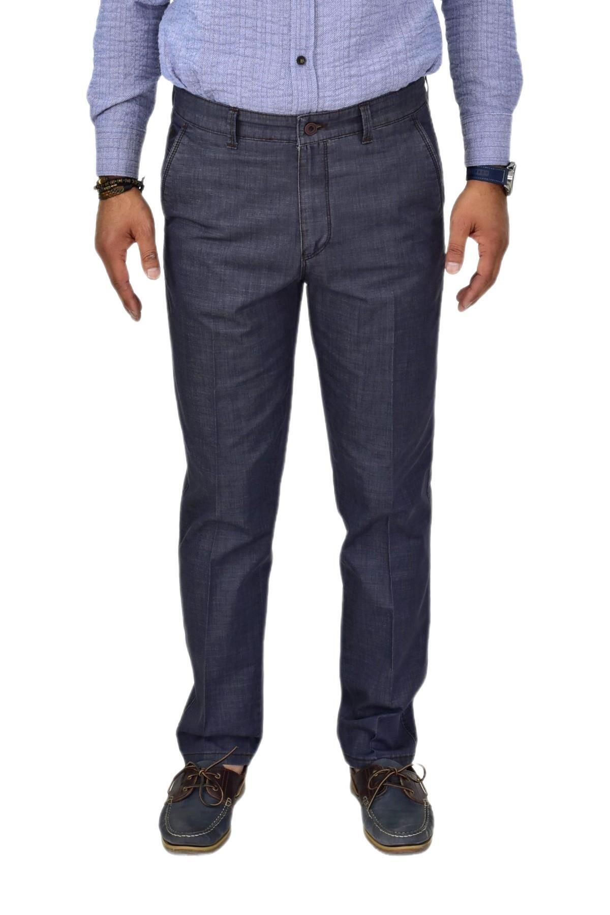 LAVETTO-Men's Canvas Summer Pants Classic 1283 Bgl-St04605 3