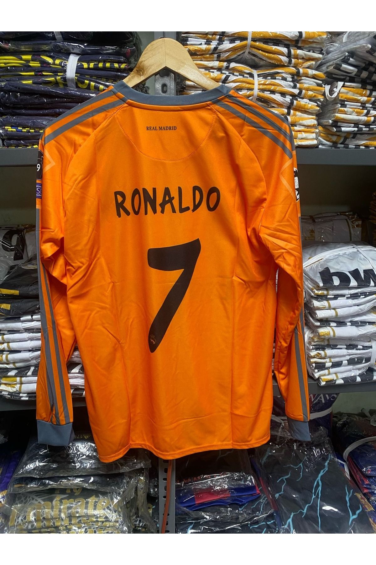 feriköy R.MADRİD 2014 CRİSTİANO RONALDO DEPLASMAN FORMASI (ORANGE)