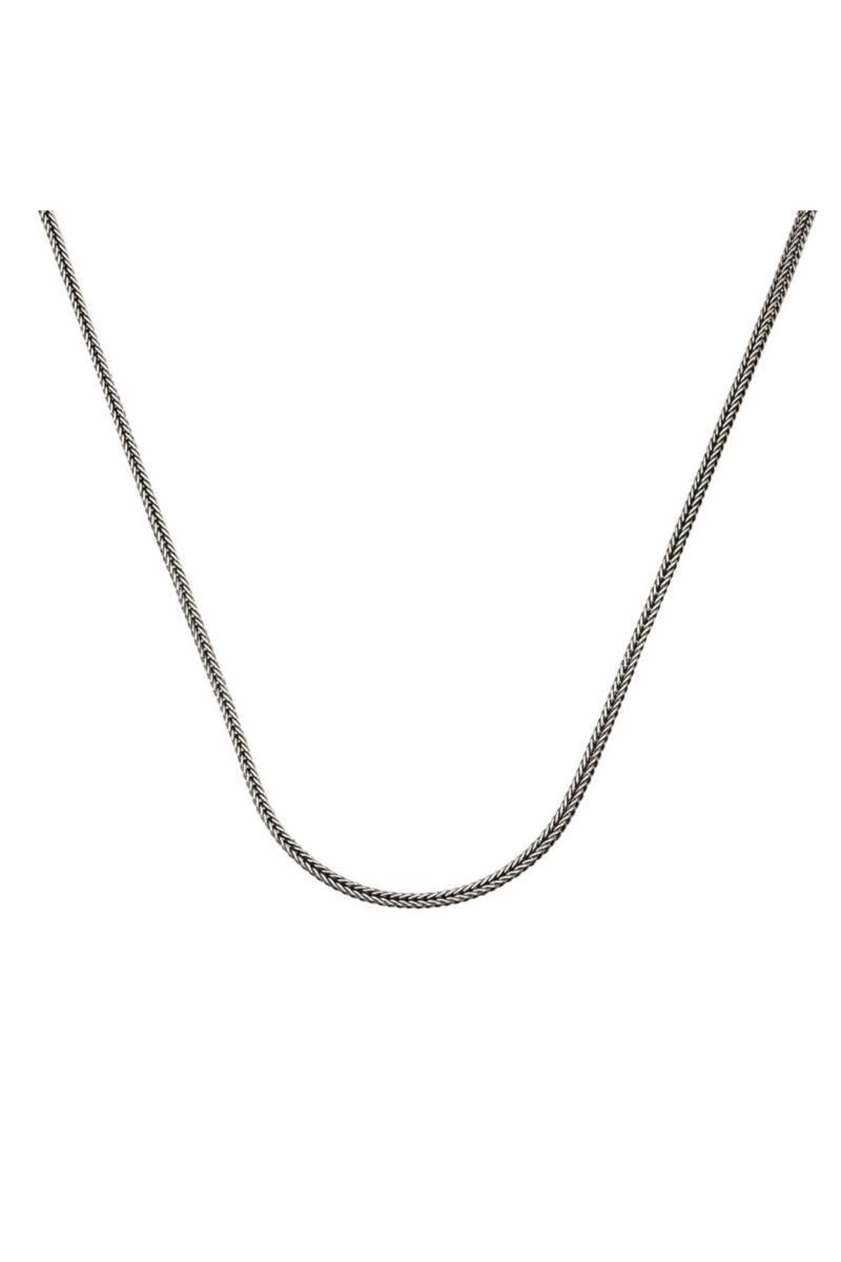 luz&pos gümüş 2 Mm Tilki Kuyruğu 60 Cm Zincir