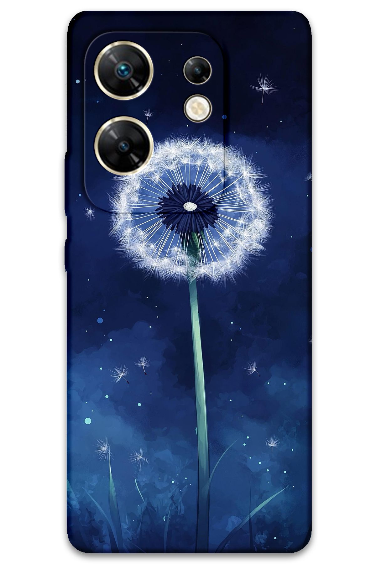 Gramaphone İnfinix Zero 30 4G Uyumlu Çiçek Desenli Telefon Kılıfı - 5787