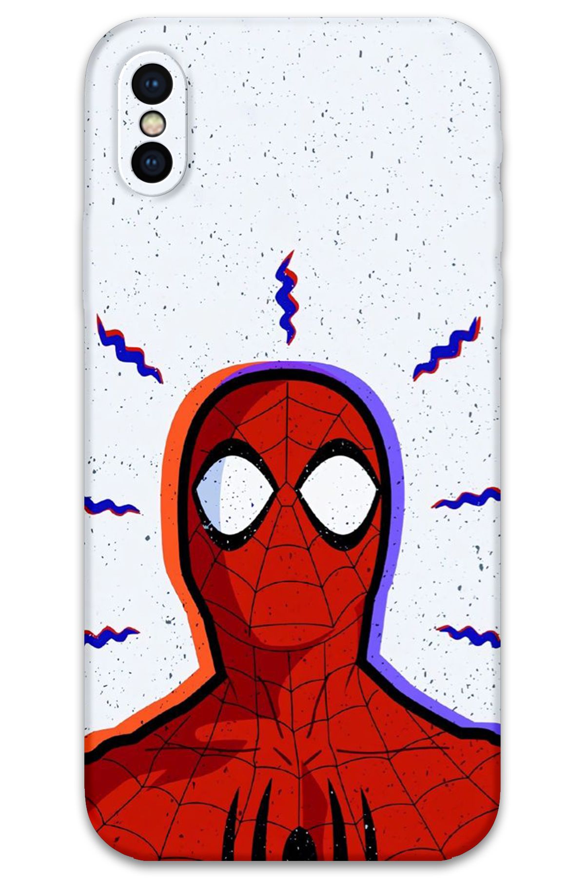 Gramaphone iPhone Xs Max Uyumlu Spiderman Desenli Telefon Kılıfı + Ekran Koruyucu - 5830