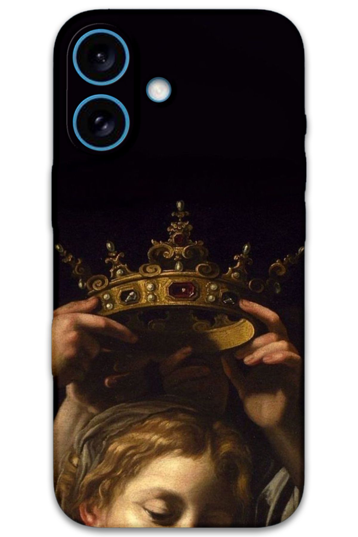 Gramaphone iPhone 16 Uyumlu Retro Desenli Telefon Kılıfı + Ekran Koruyucu - 5833