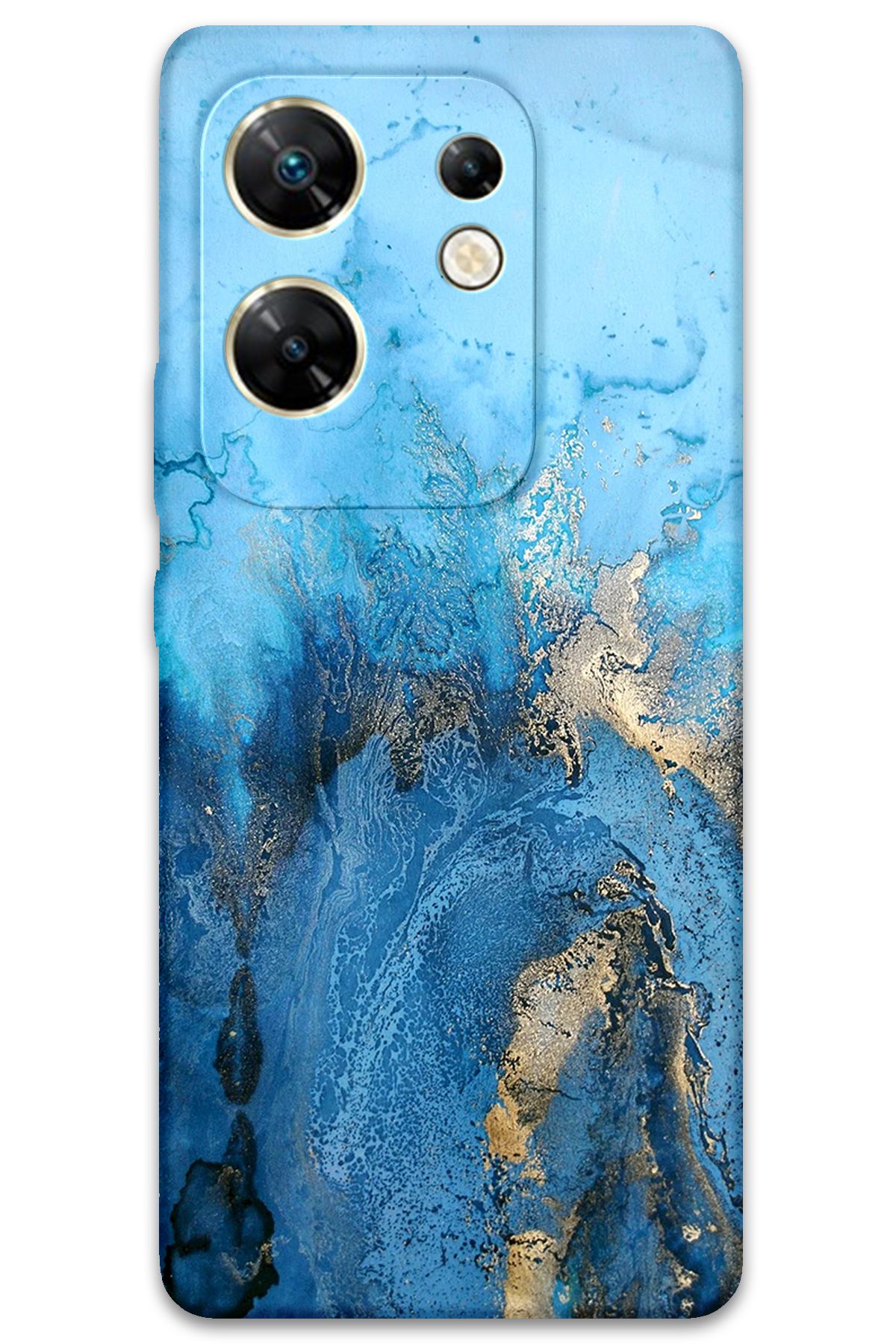 Gramaphone İnfinix Zero 30 4G Uyumlu Mermer Desenli Telefon Kılıfı - 5812