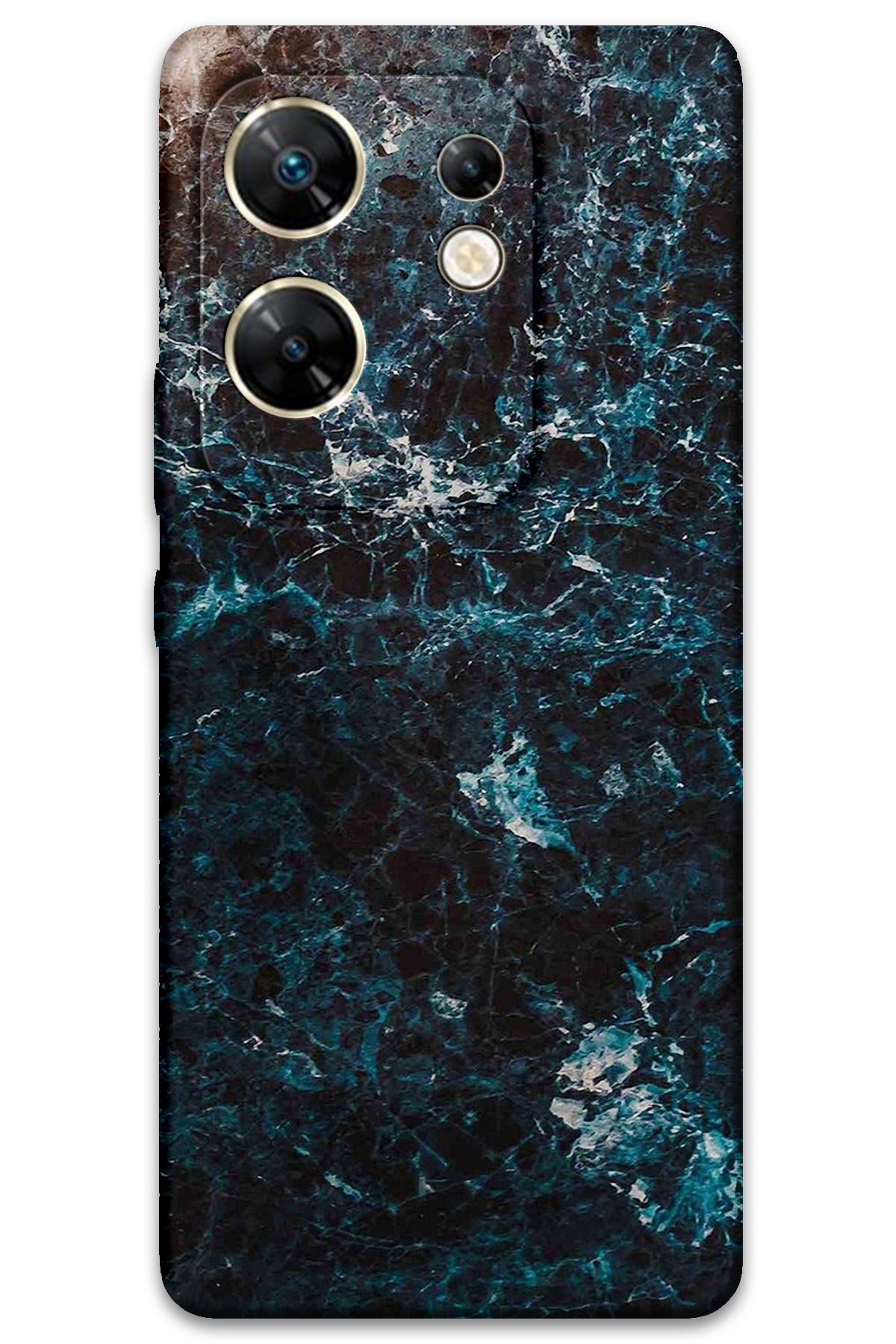 Gramaphone İnfinix Zero 30 4G Uyumlu Mermer Desenli Telefon Kılıfı - 5819