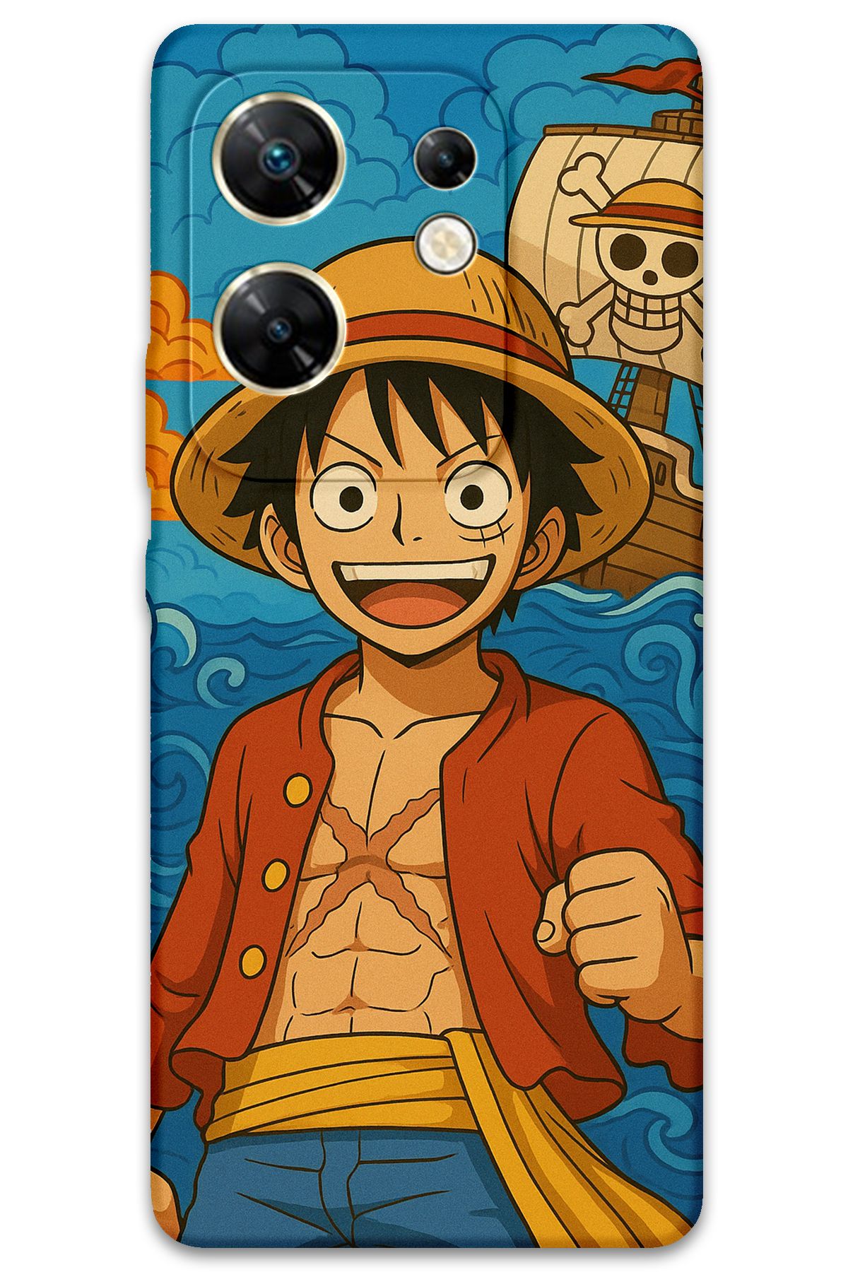 Gramaphone İnfinix Zero 30 4G Uyumlu Anime Desenli Telefon Kılıfı - 5753
