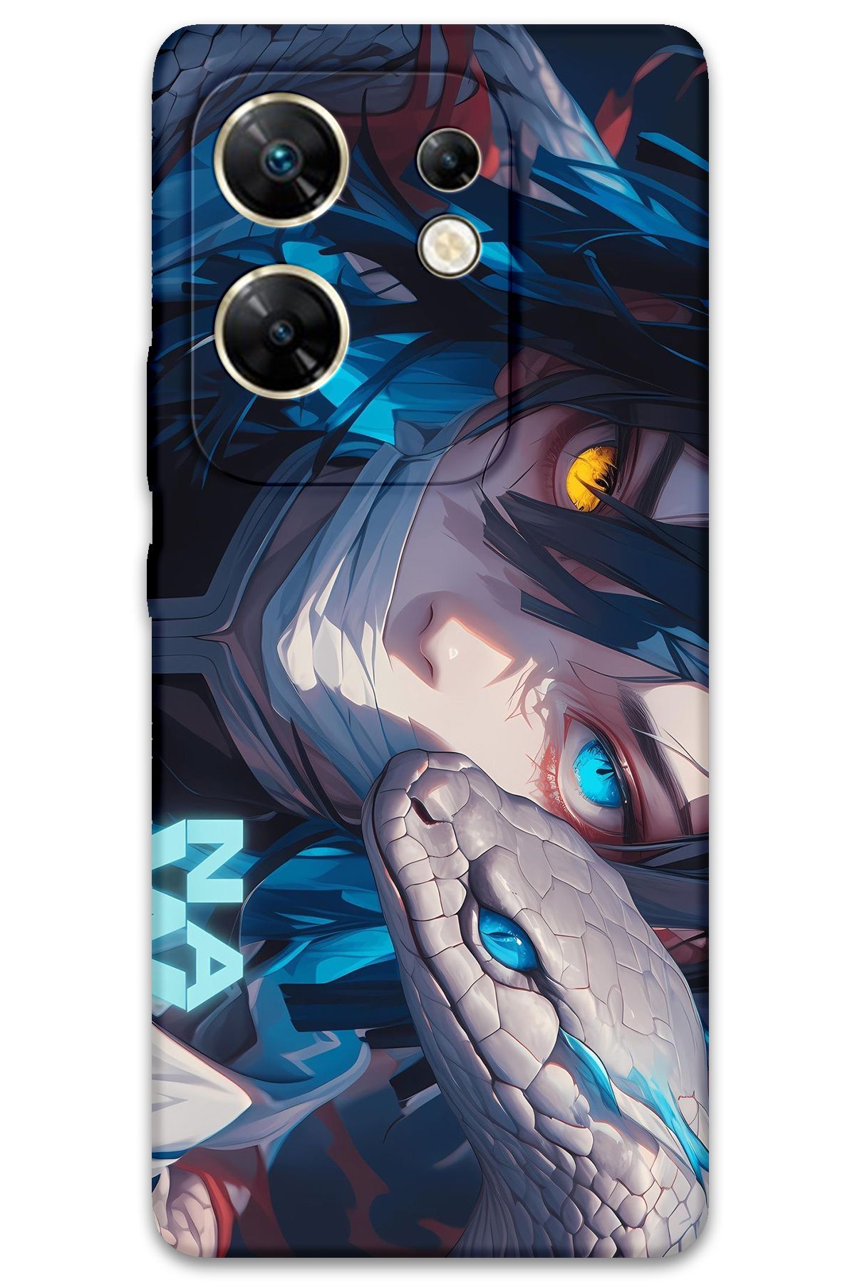 Gramaphone İnfinix Zero 30 4G Uyumlu Anime Desenli Telefon Kılıfı - 5748
