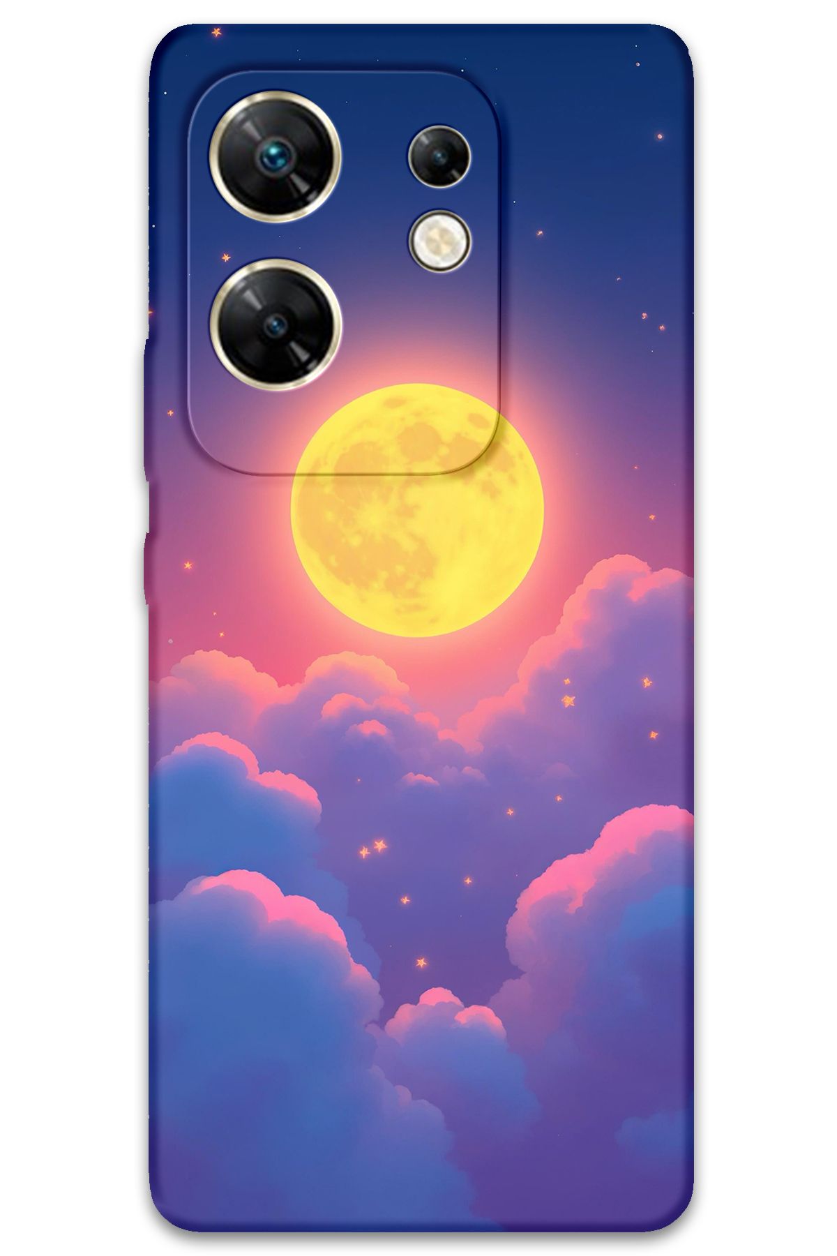 Gramaphone İnfinix Zero 30 4G Uyumlu Uzay Desenli Telefon Kılıfı - 5869