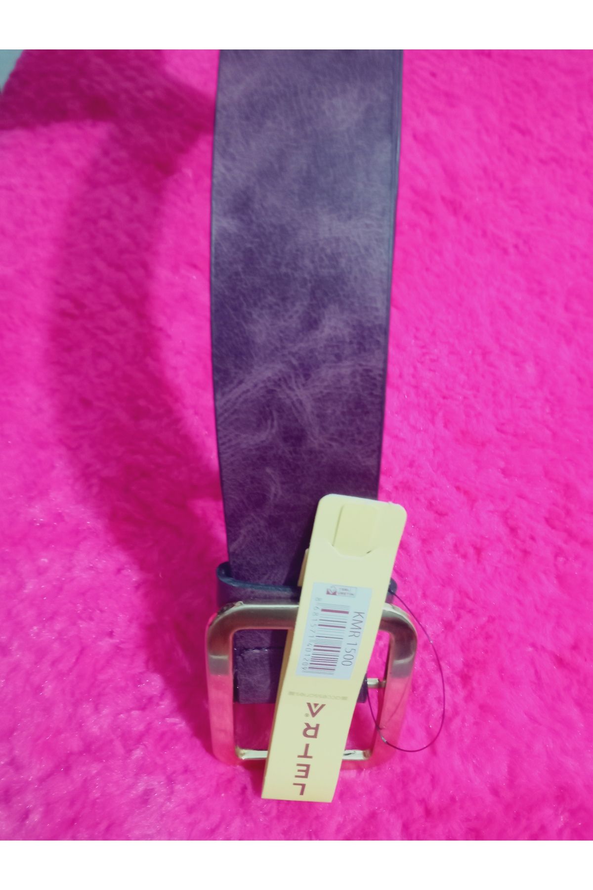hoaryage TOKALI Suni Deri Kemer Ortalama Boy 105 cm En 3,5 CM
