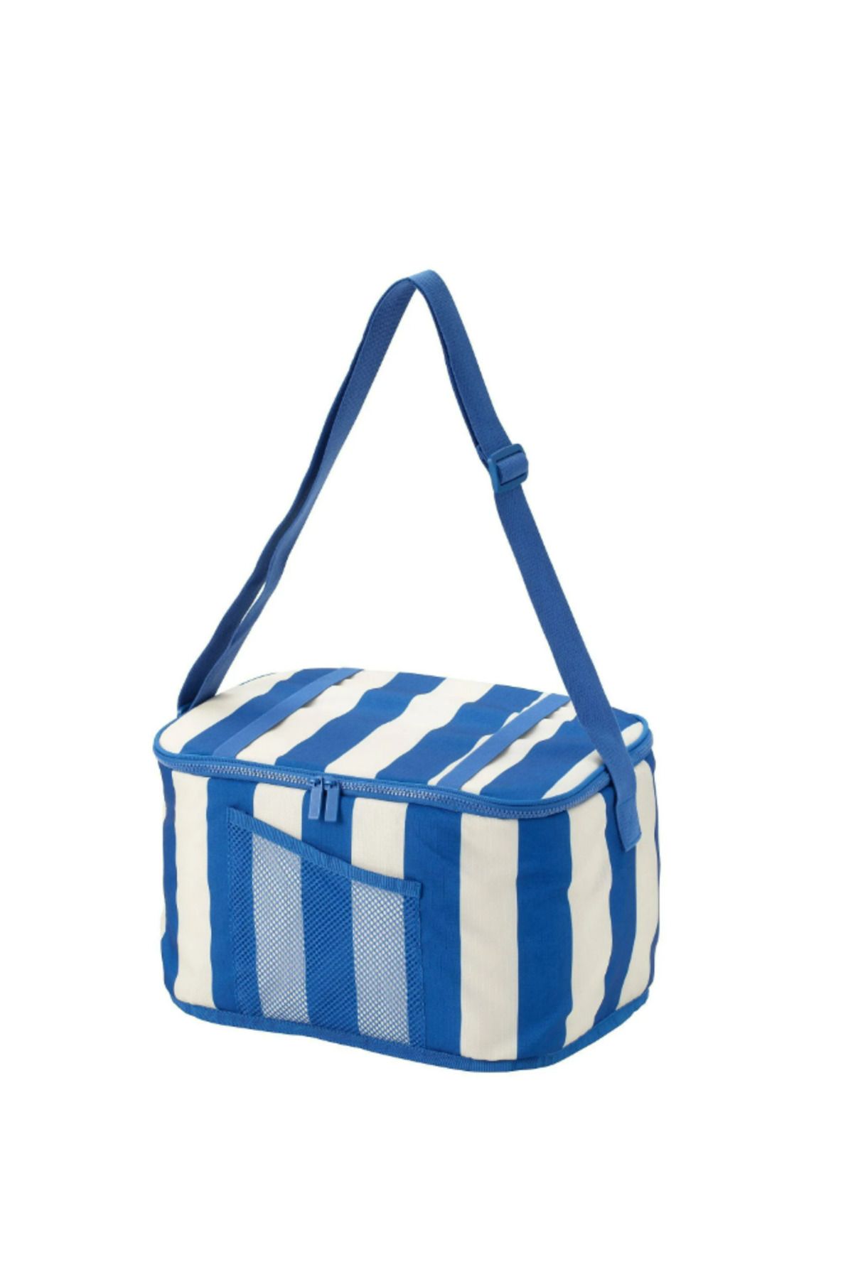 IKEA PILLERSTARR, Soğutucu Beslenme Çantası, Desenli-mavi, 38x22x26 cm
