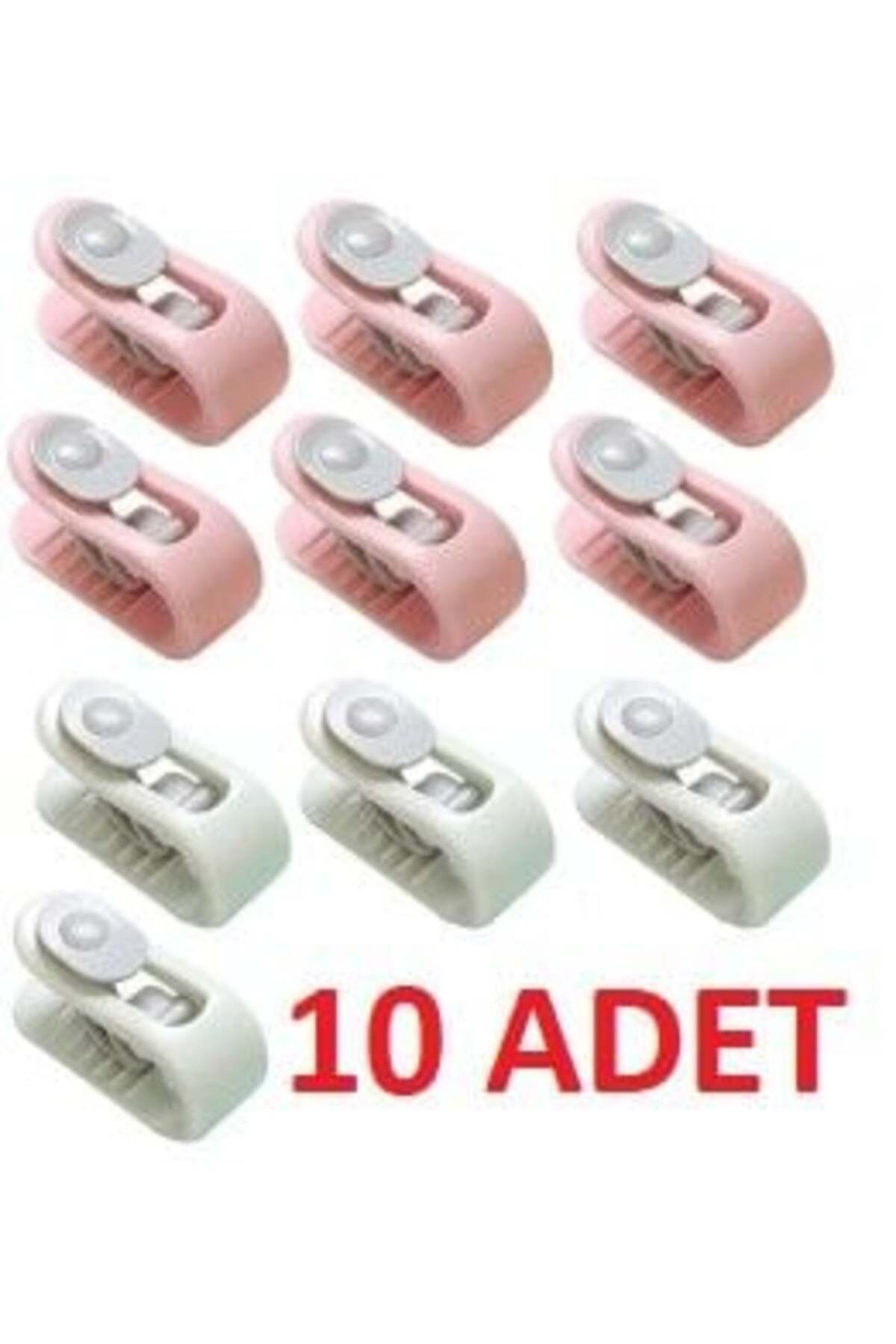 swilex Mandallı Yorgan Sabitleme Klipsi 10 Adet - Stokta Olan Renk Gönderilir