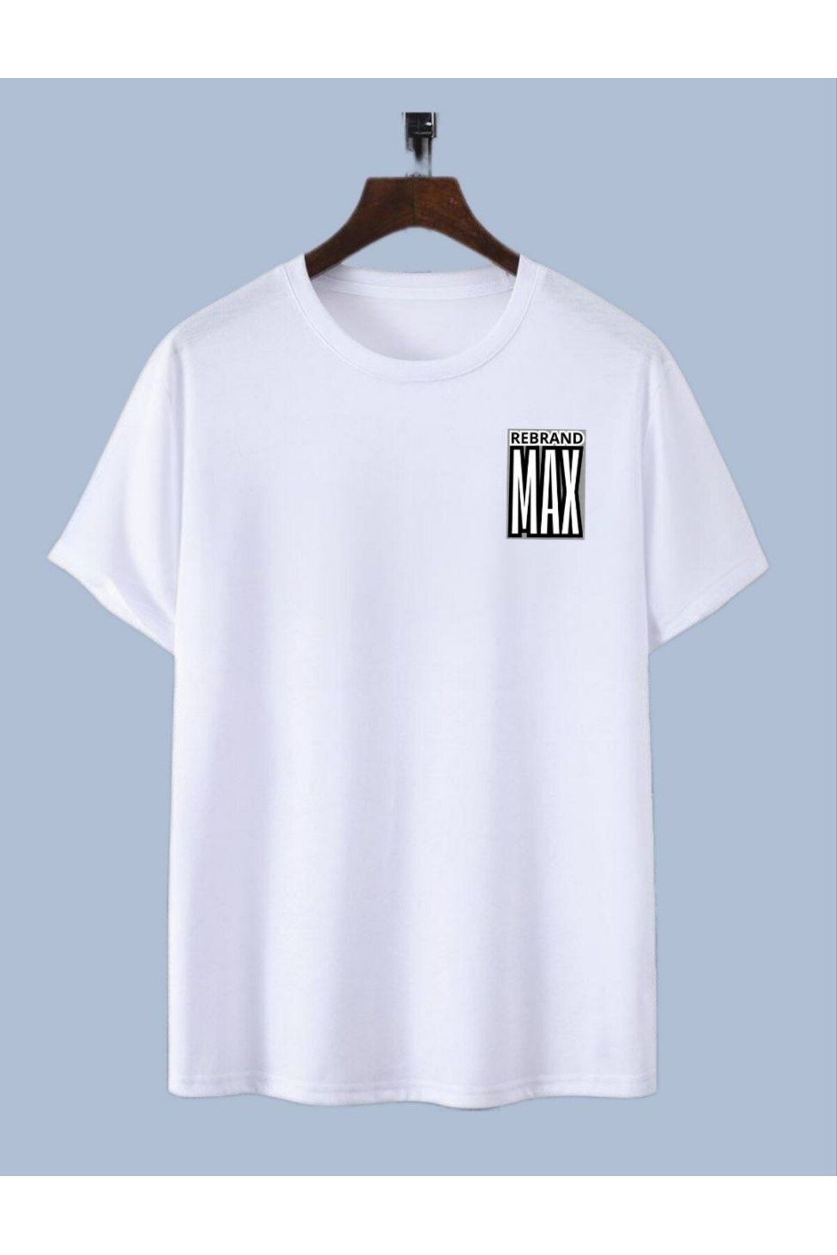 REBRAND Baskılı T-shirt spor Unisex Oversize